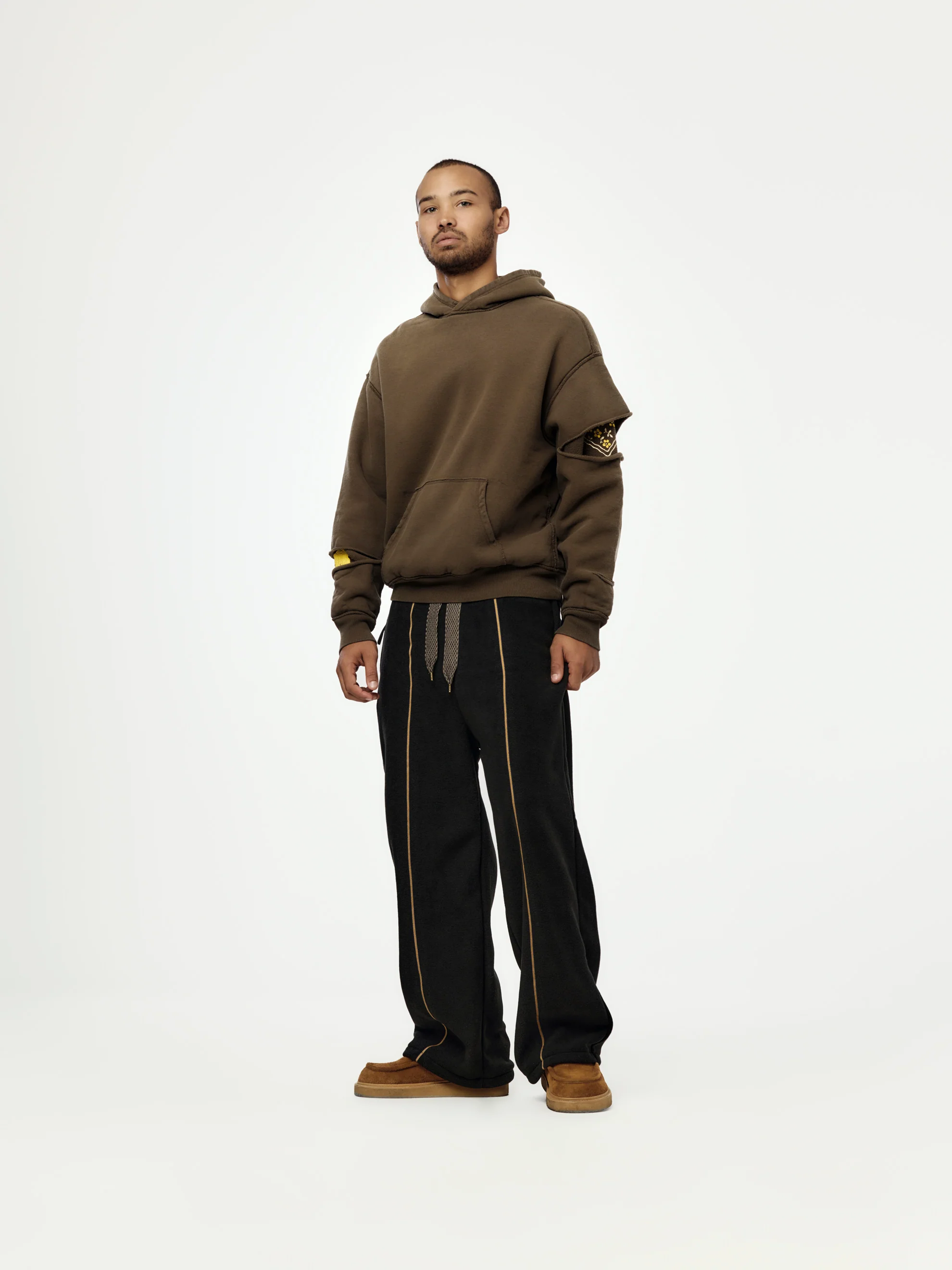 Reverse Fleece PUB EASY Straight Pants - Image 4