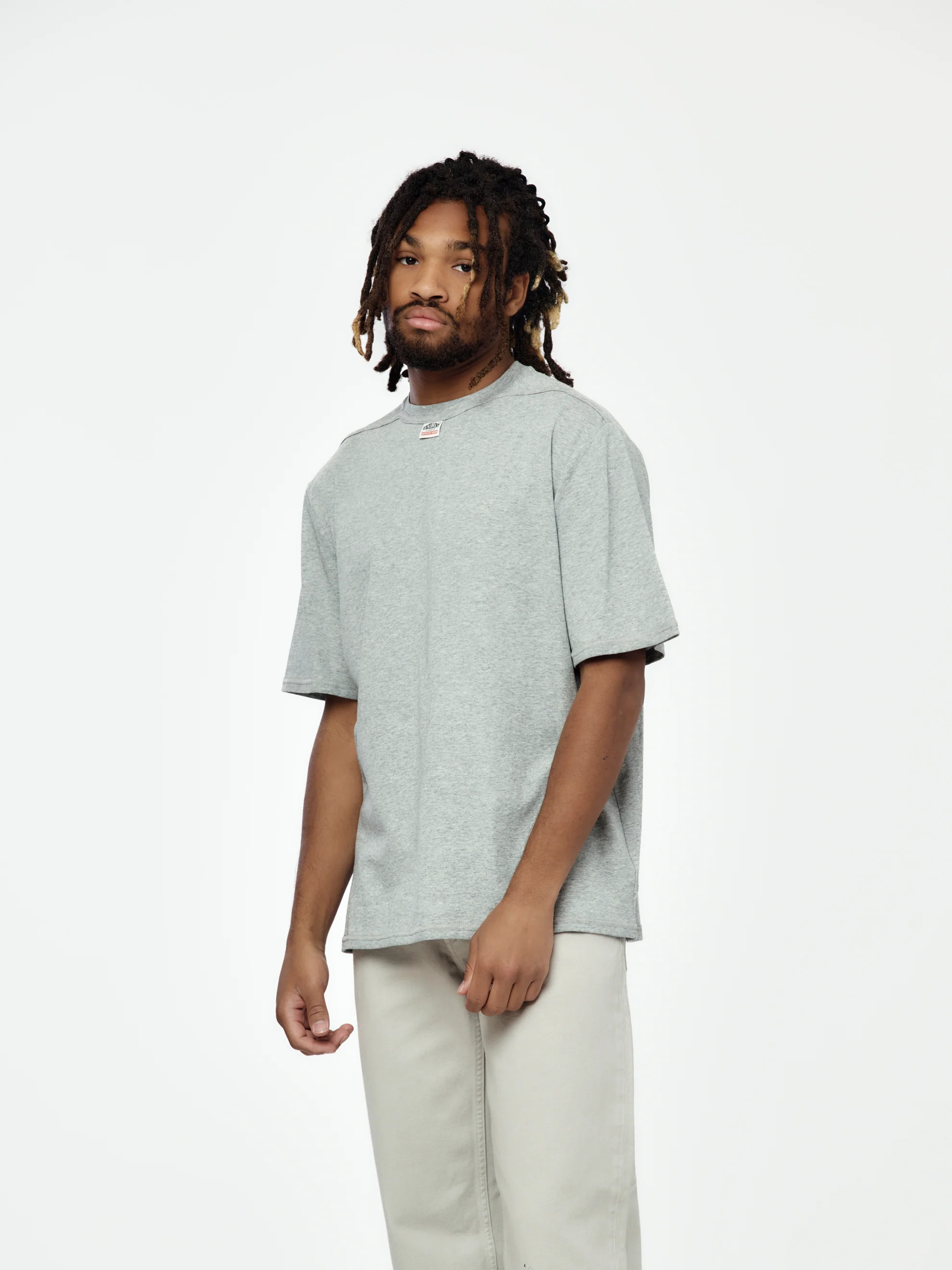 Reversed Tee (Heather Grey) - Image 2
