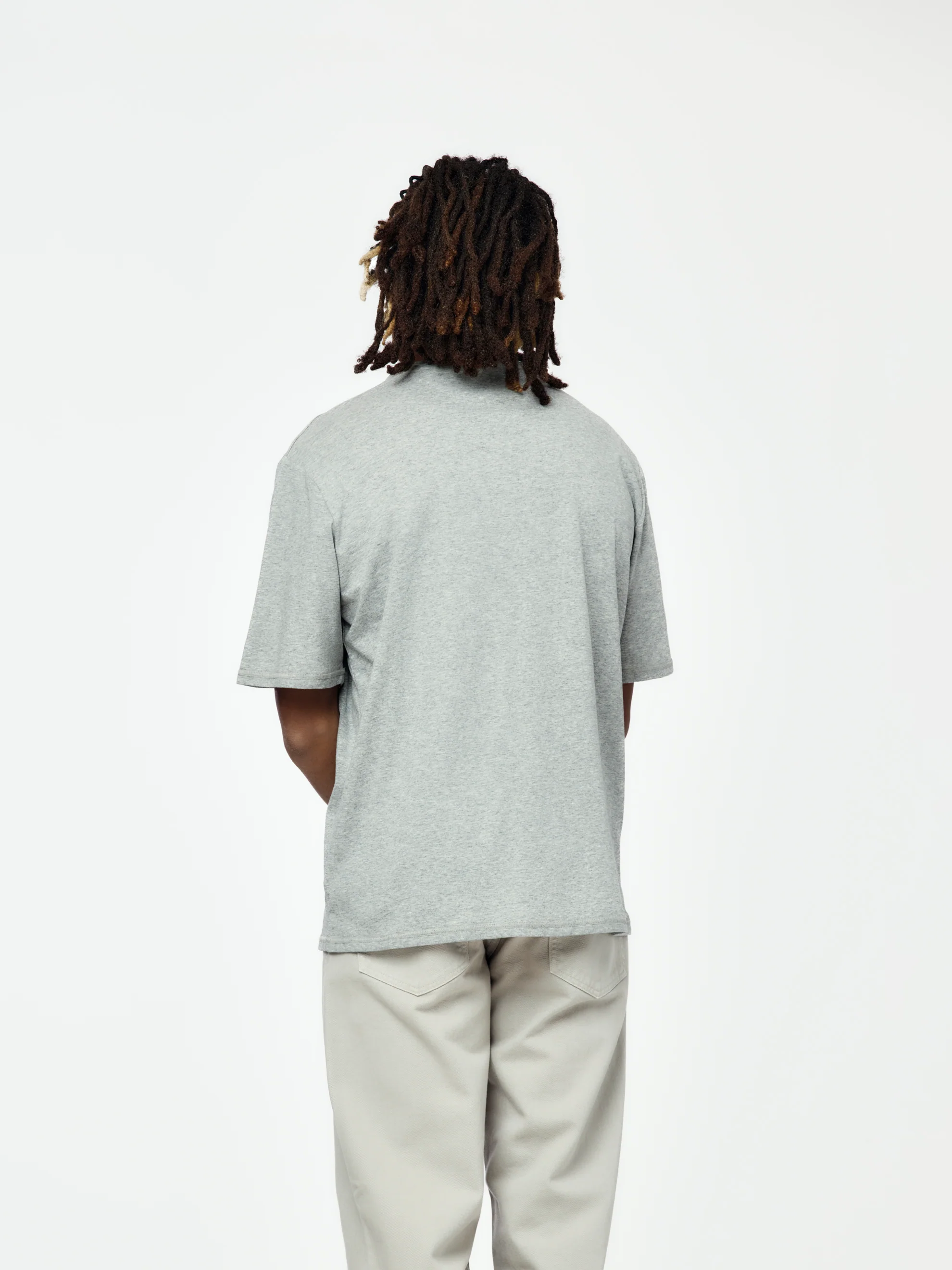 Reversed Tee (Heather Grey) - Image 3
