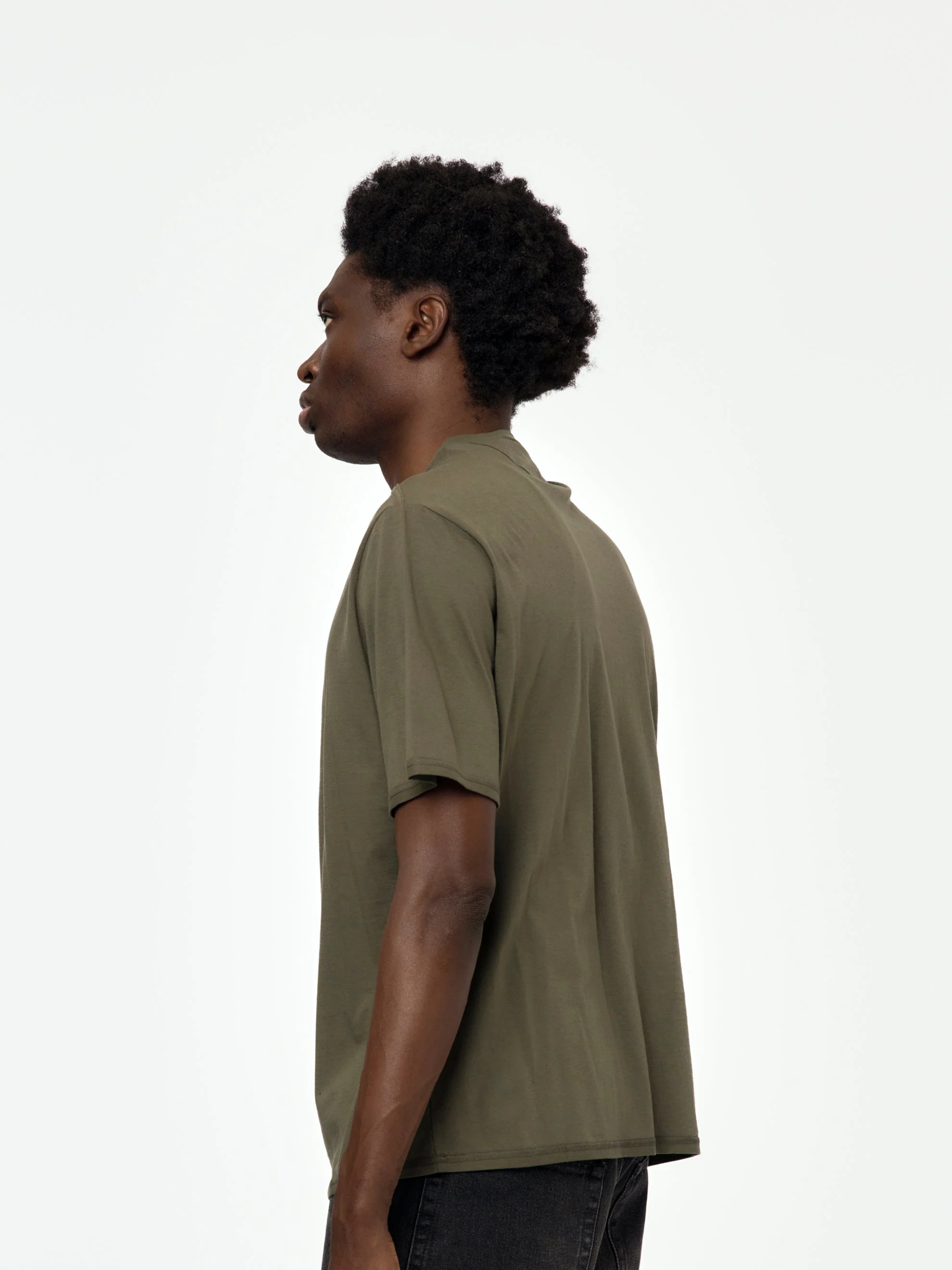 Reversed Tee (Olive) - Image 2