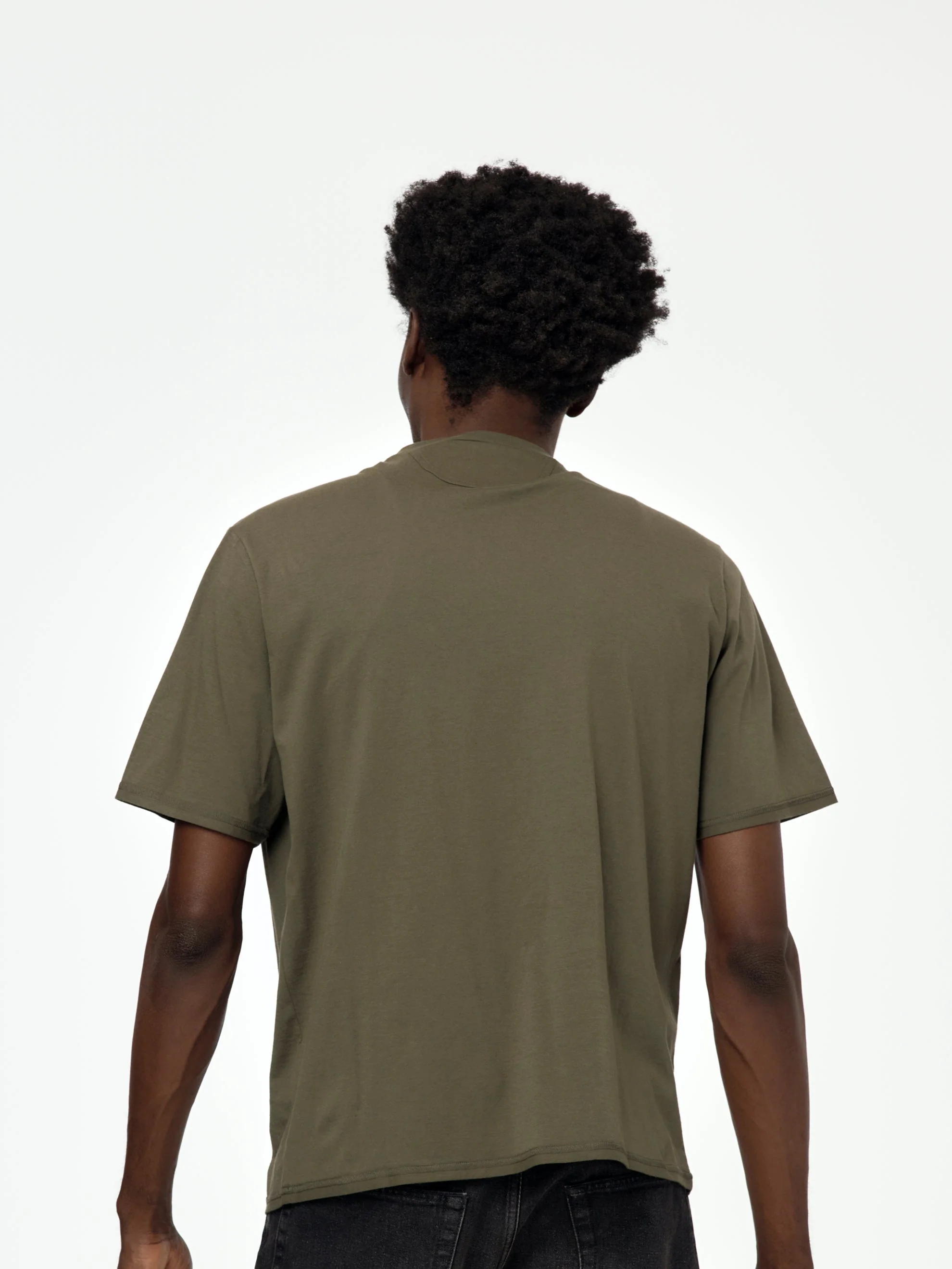 Reversed Tee (Olive) - Image 3