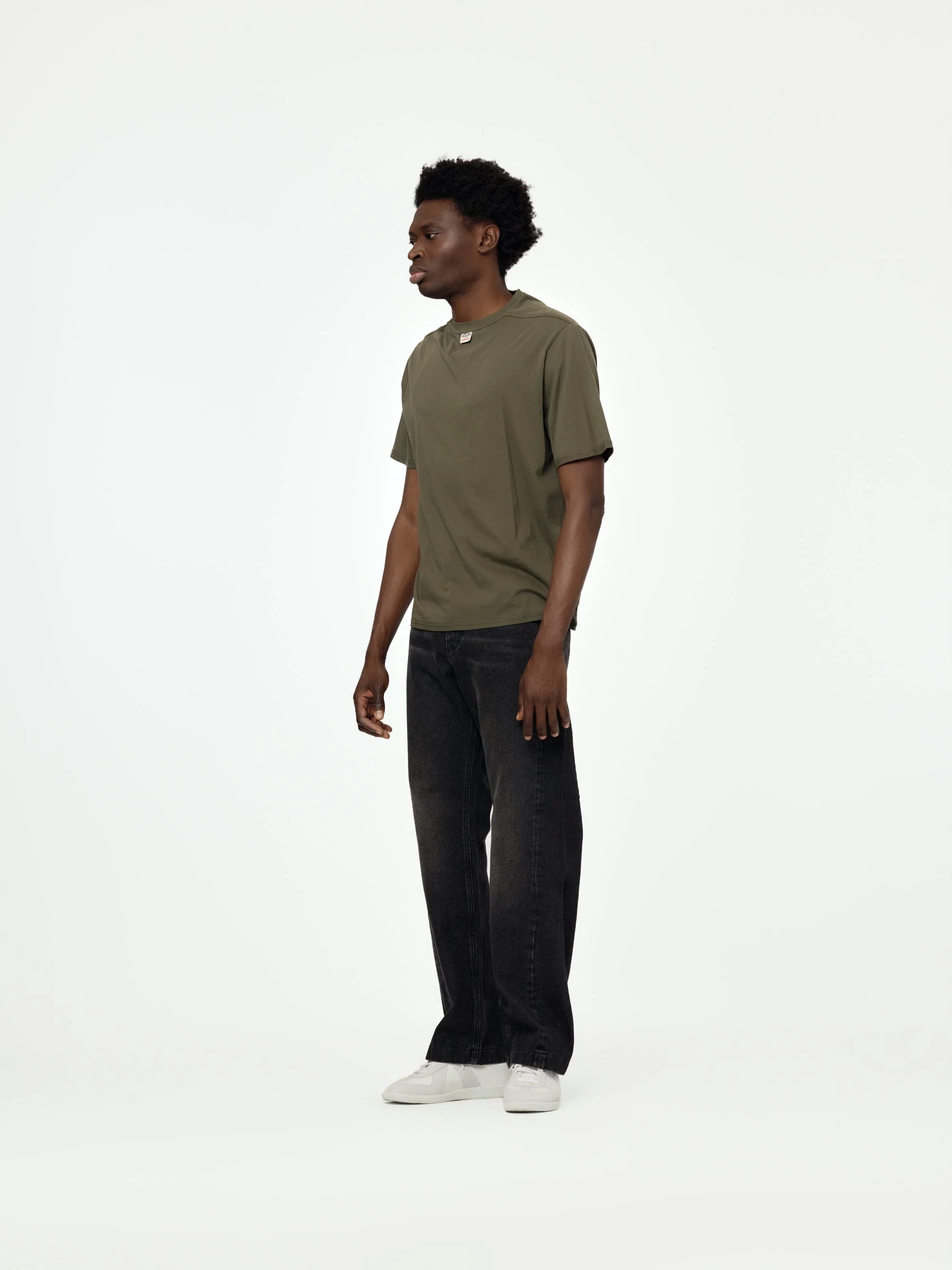 Reversed Tee (Olive) - Image 5