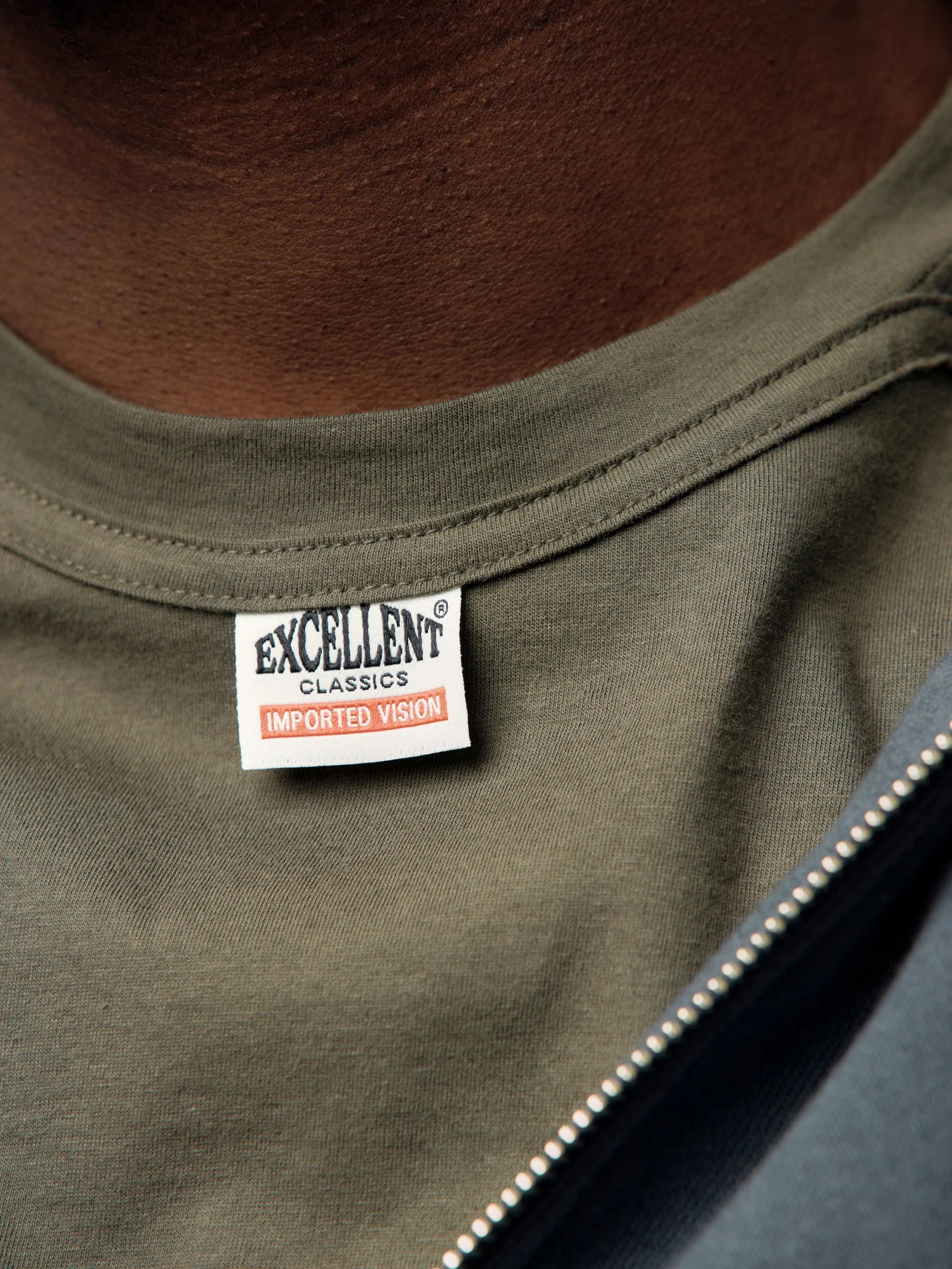 Reversed Tee (Olive) - Image 6