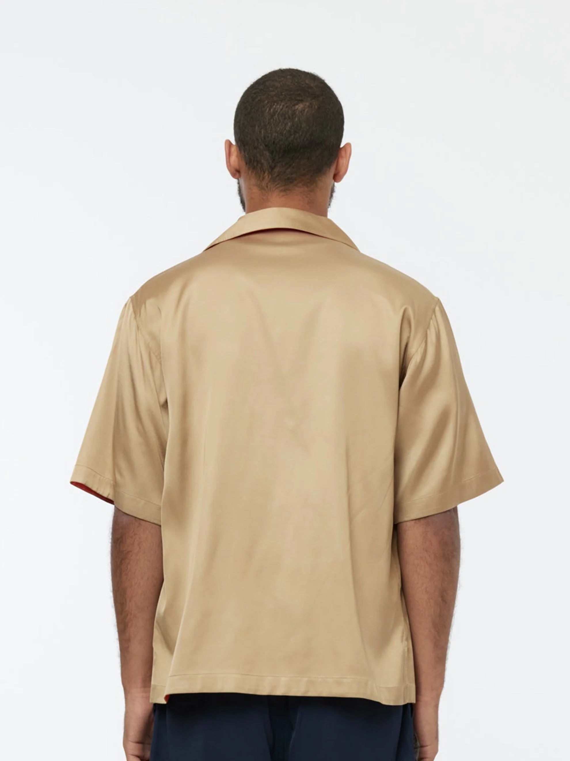 Reversible Camo Shirt (Khaki/Orange) - Image 4