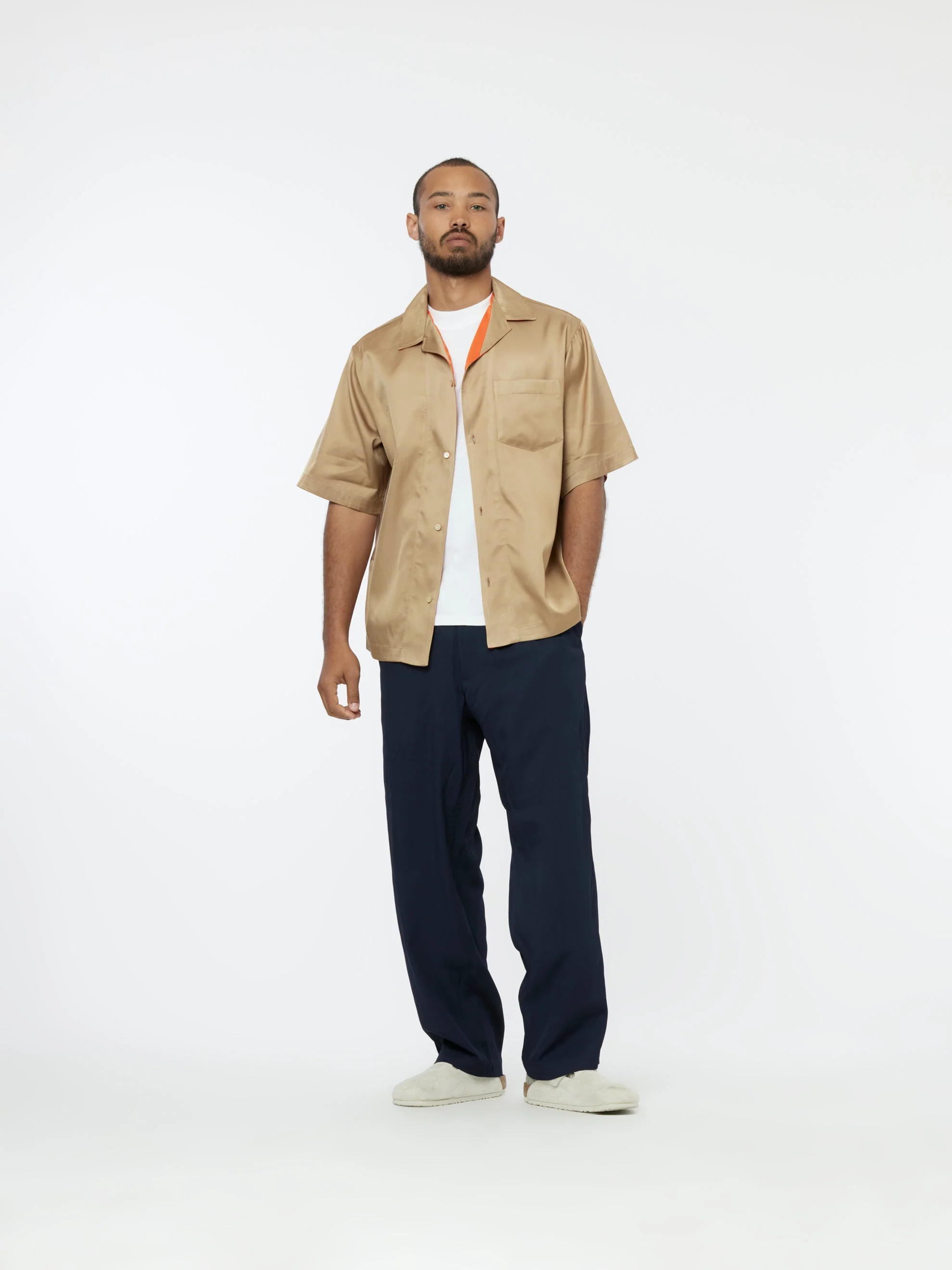 Reversible Camo Shirt (Khaki/Orange) - Image 6