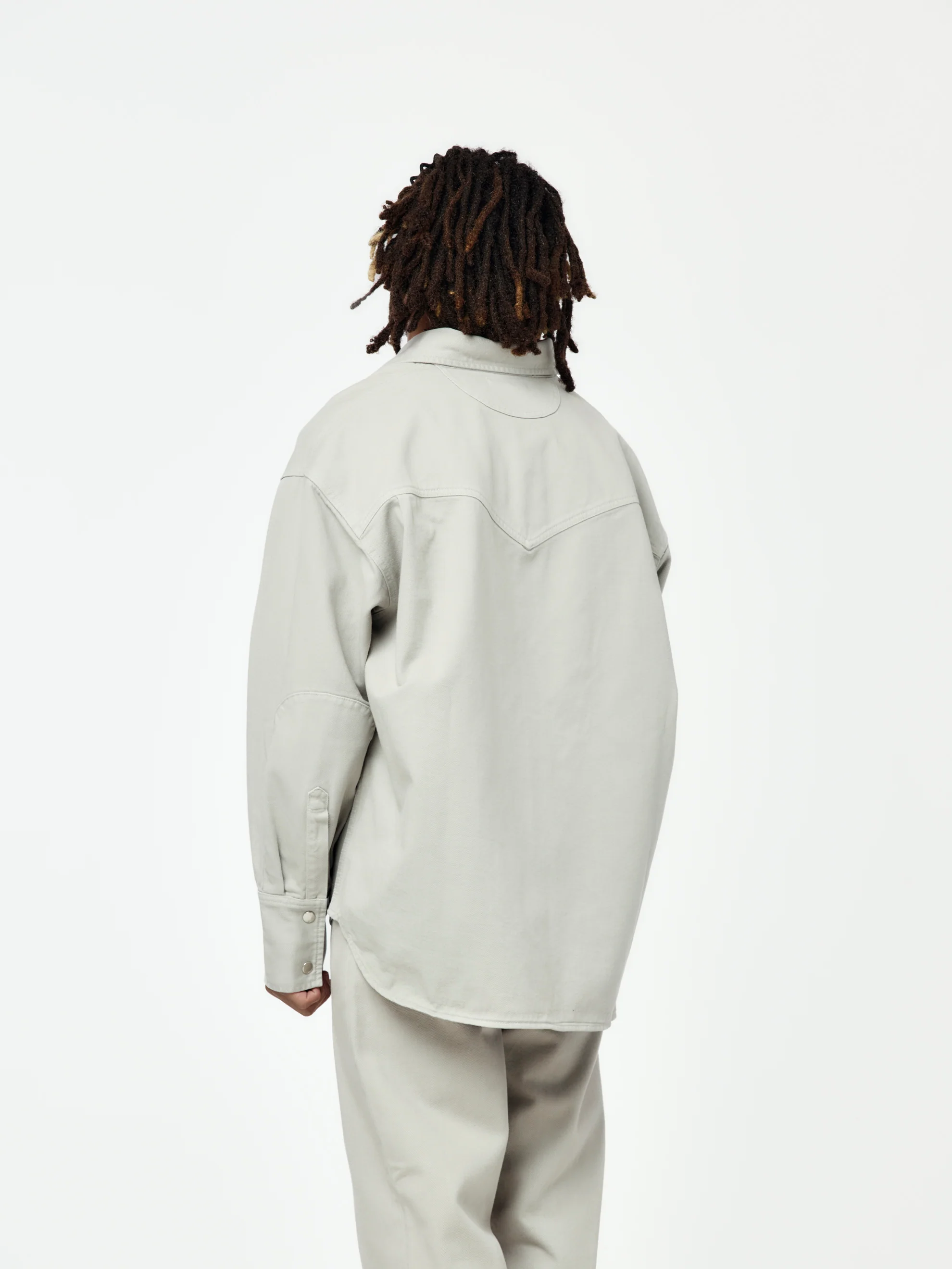 Rider Overshirt (Stone) - Image 3