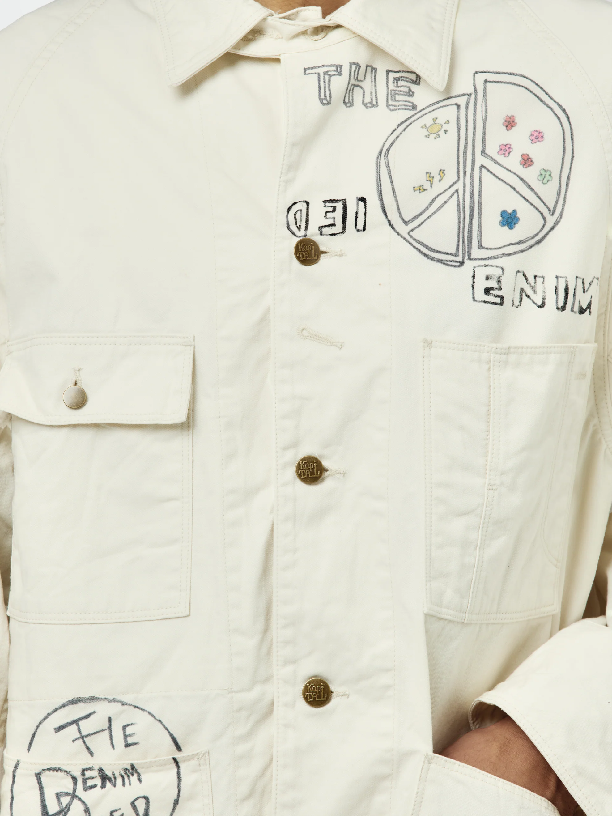 Rough-Face Twill CACTUS BEER JKT (Memorial Paint Model) - Image 6