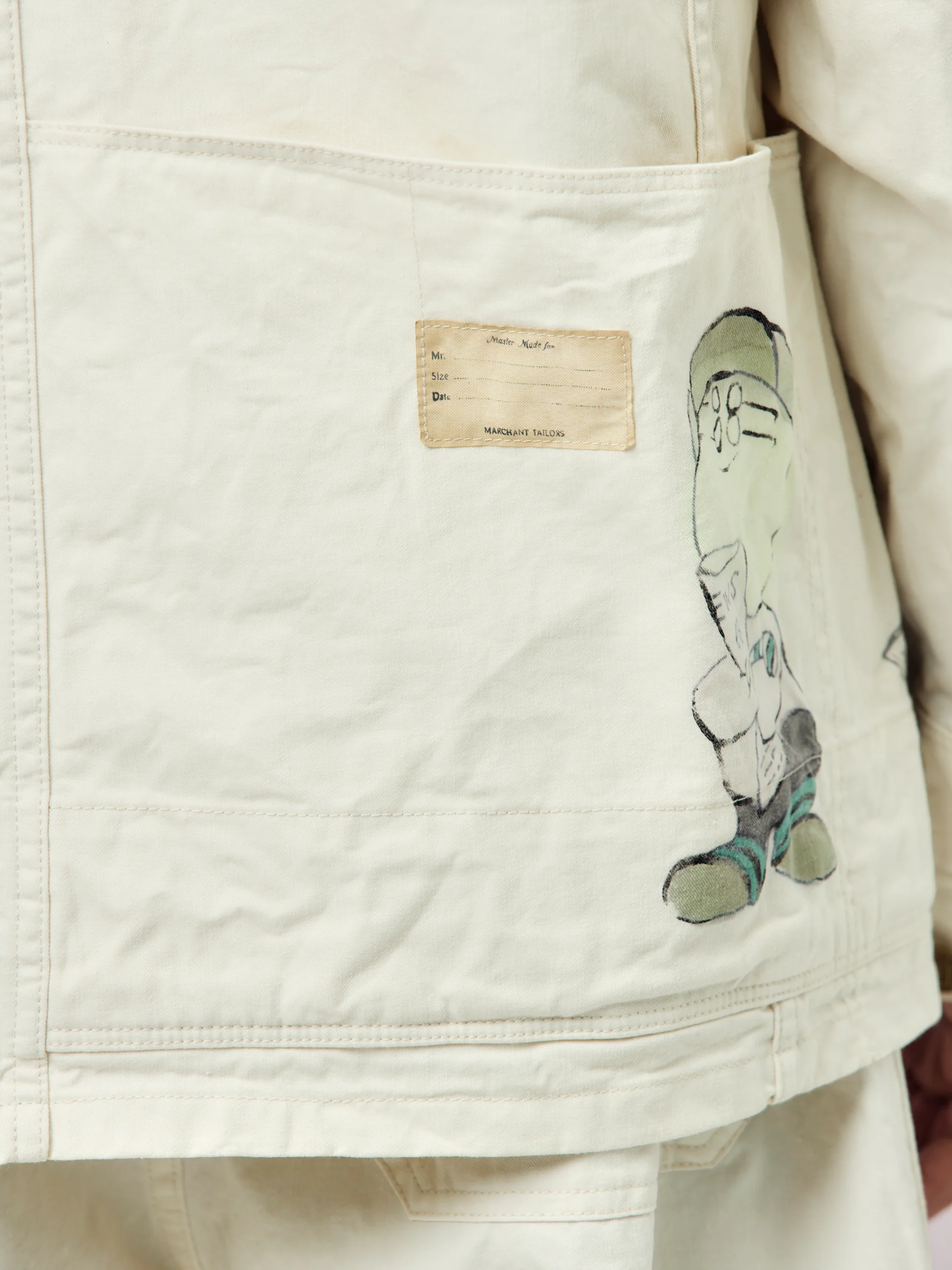 Rough-Face Twill CACTUS BEER JKT (Memorial Paint Model) - Image 7