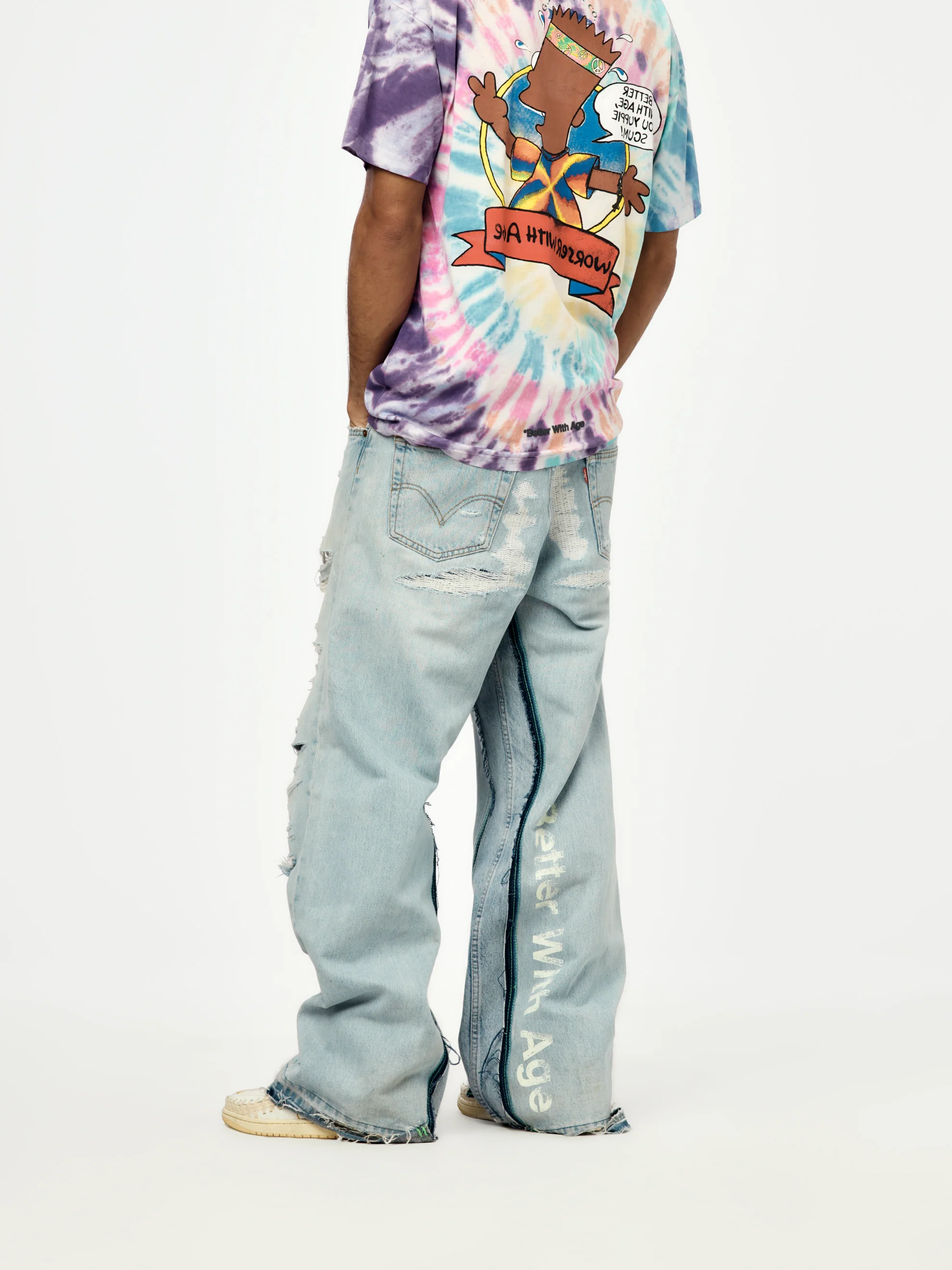Smoked Double-Wide Denim (Indigo/Assorted) - Image 2