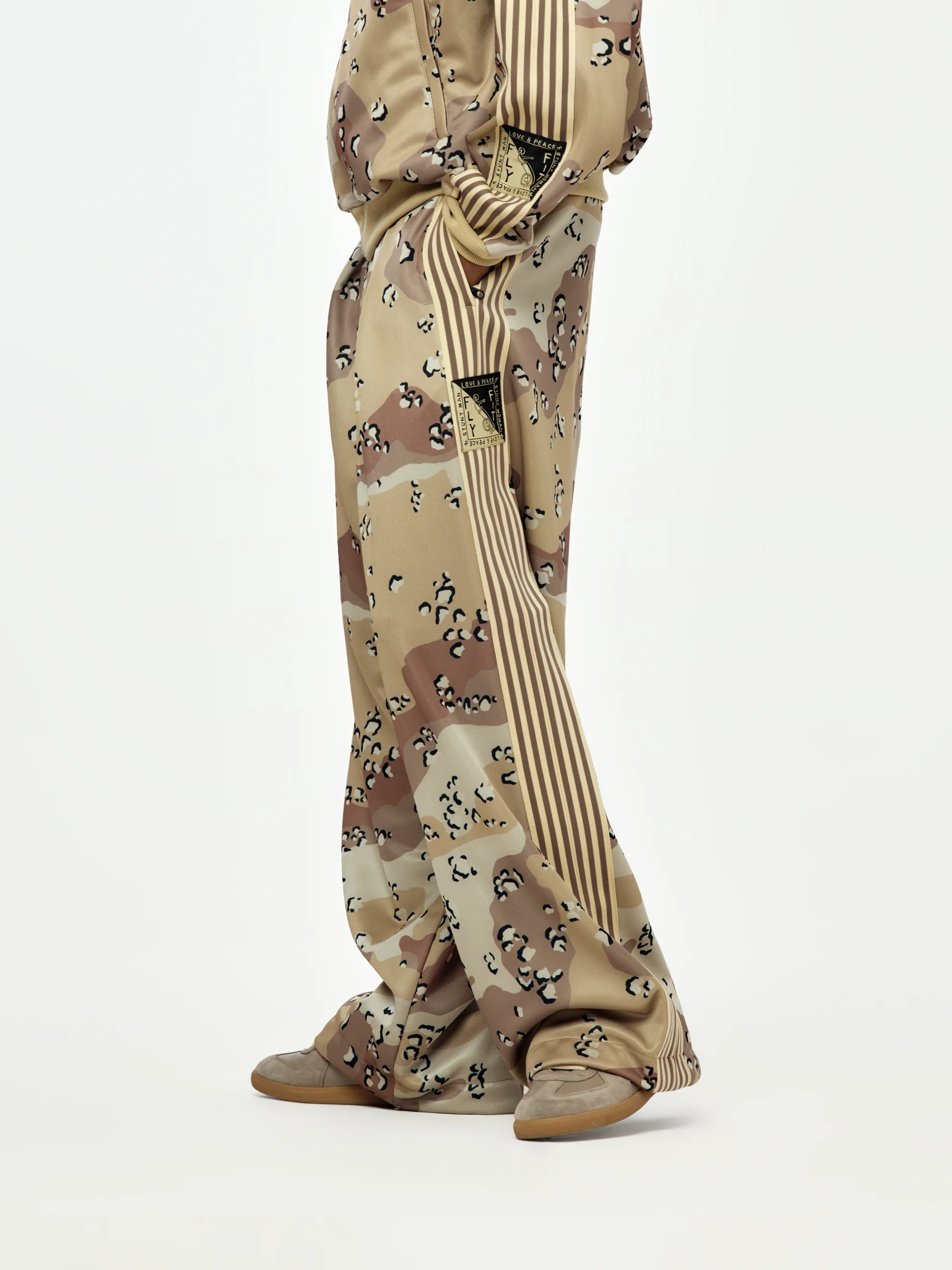 Smooth Jersey CHOCO-CHIP Camo Track Pants - Image 2