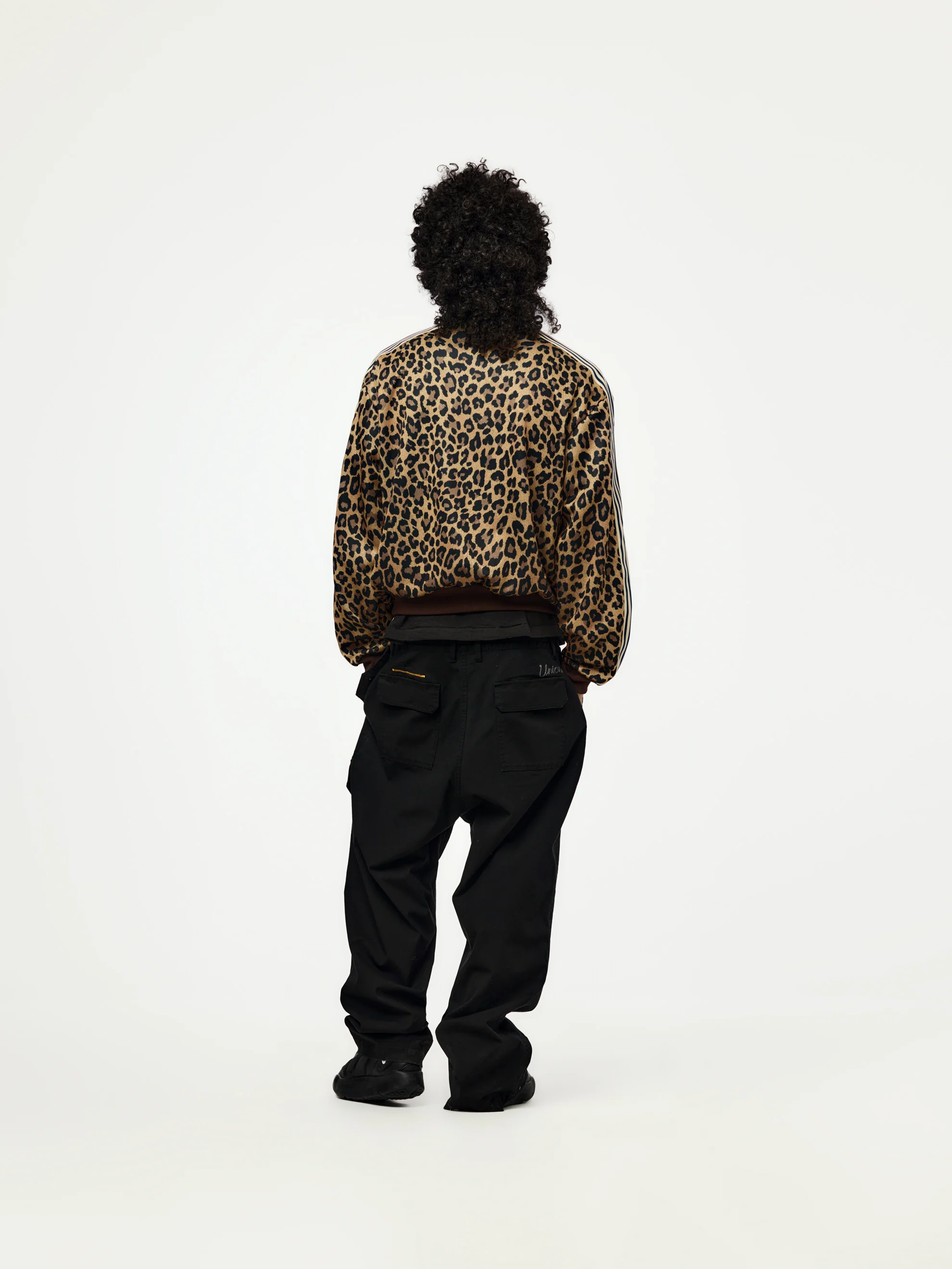 Smooth Jersey Leopard STANTMAN & WOMAN Track Jacket - Image 5