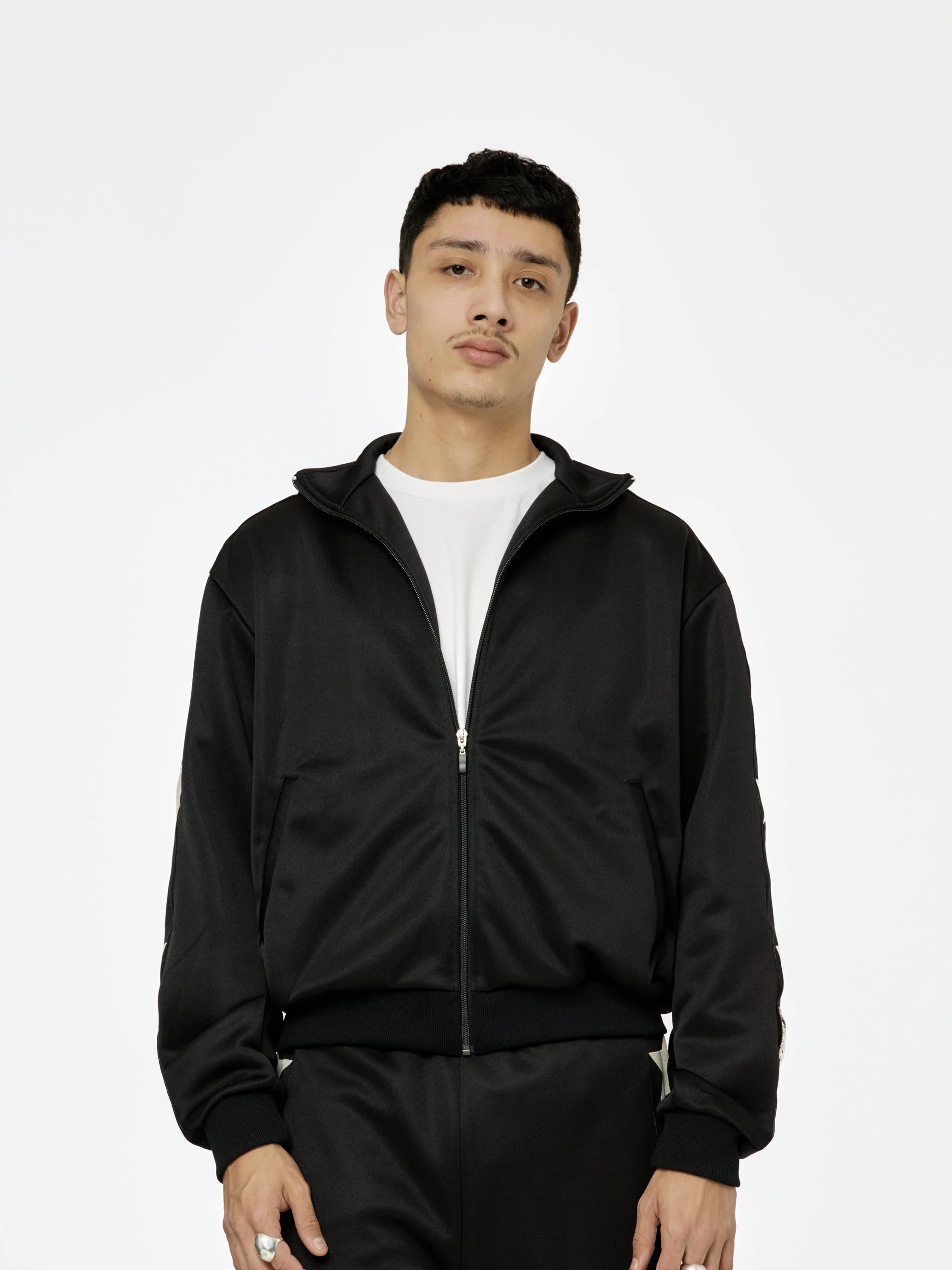 Smooth Jersey Standman&woman Track JKT (Black) - Image 3