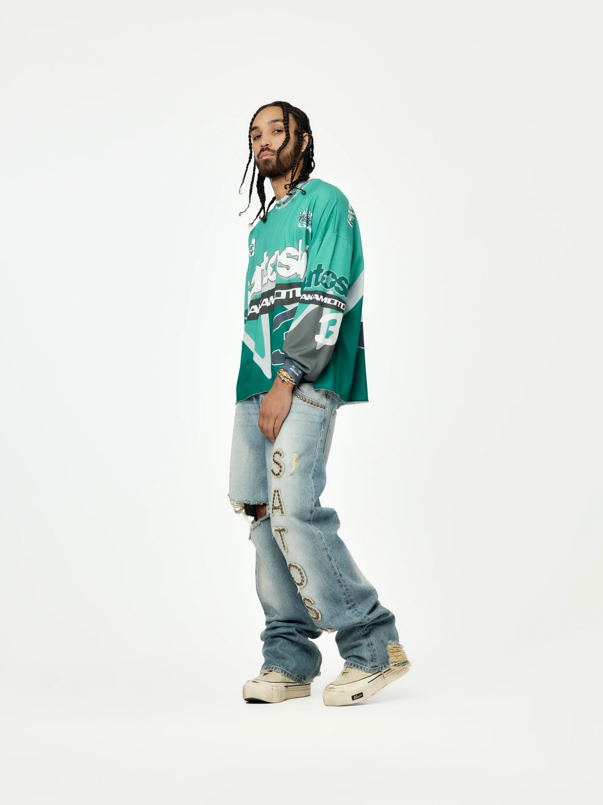 Speedway Longsleeve (Green) - Image 4