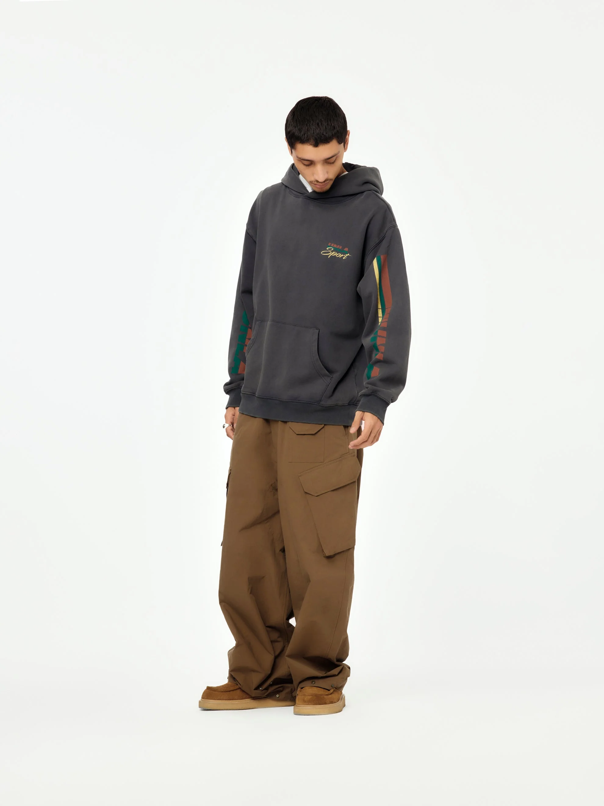 Sport Hoodie (Vintage Black) - Image 5