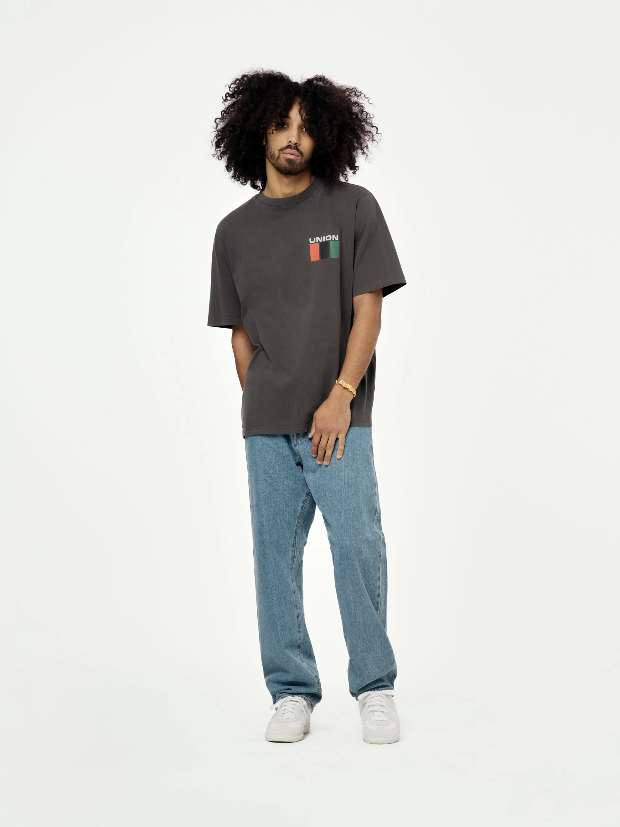 Stripes Tee (Vintage Black) - Image 4