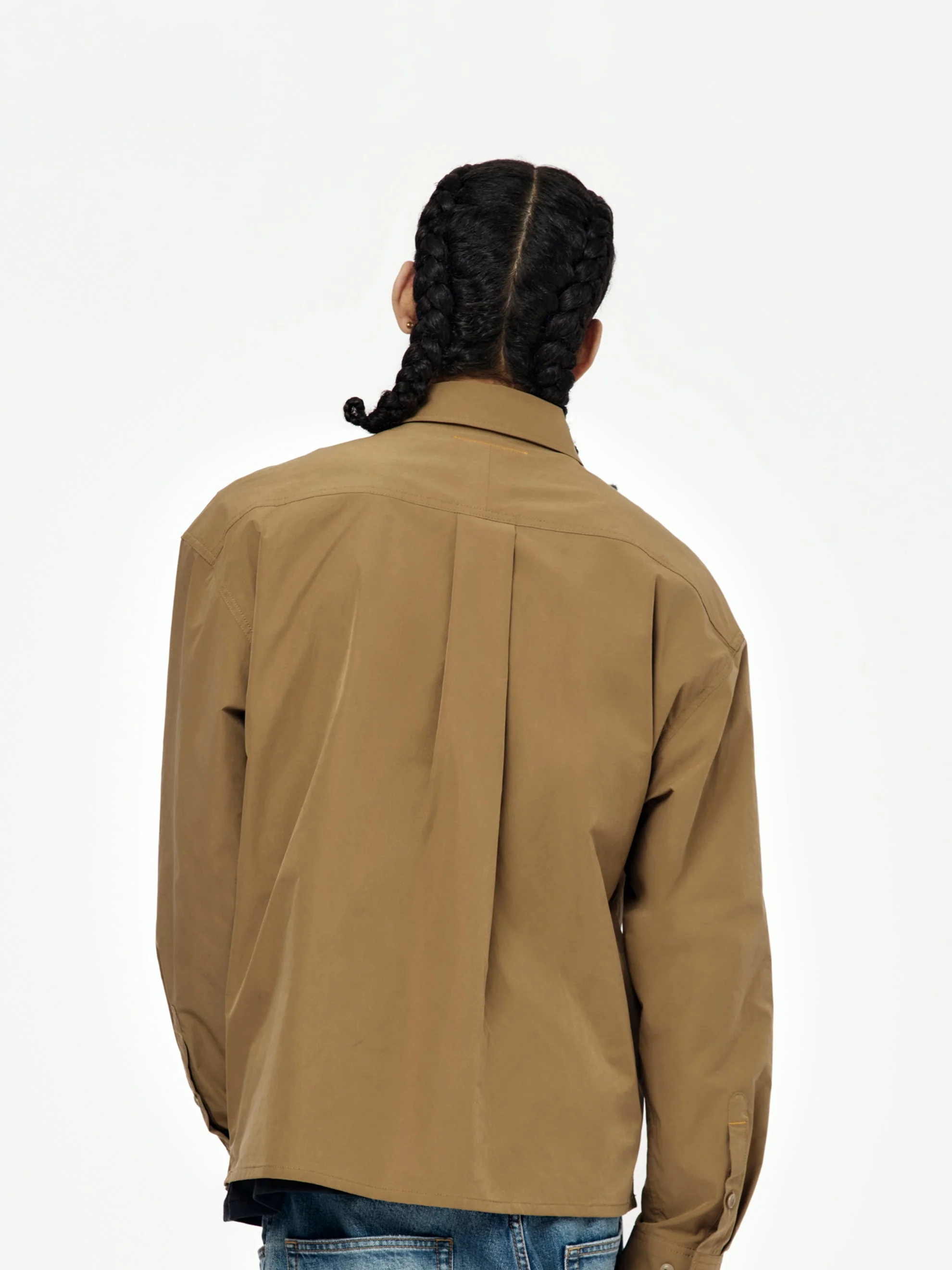 Strode L/S Shirt (Beige) - Image 3