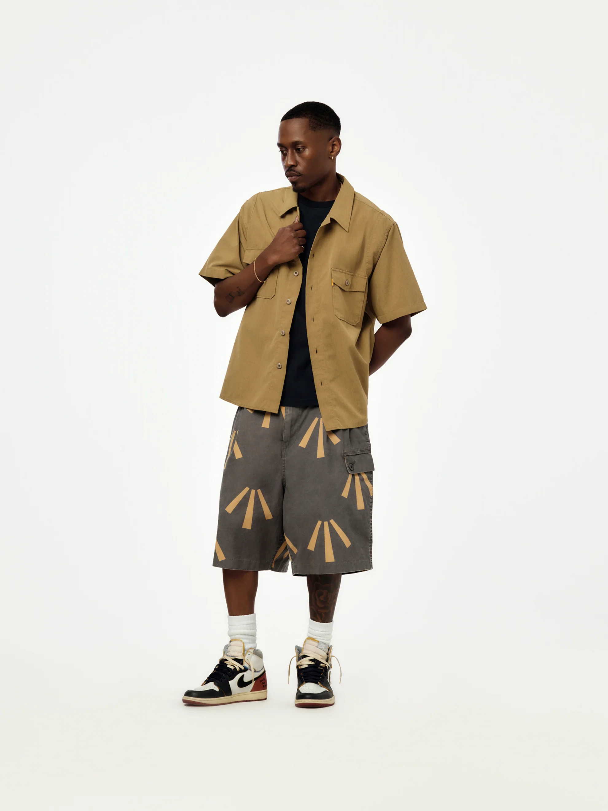 SUNSET SHIRT (KHAKI/ TAN) - Image 4
