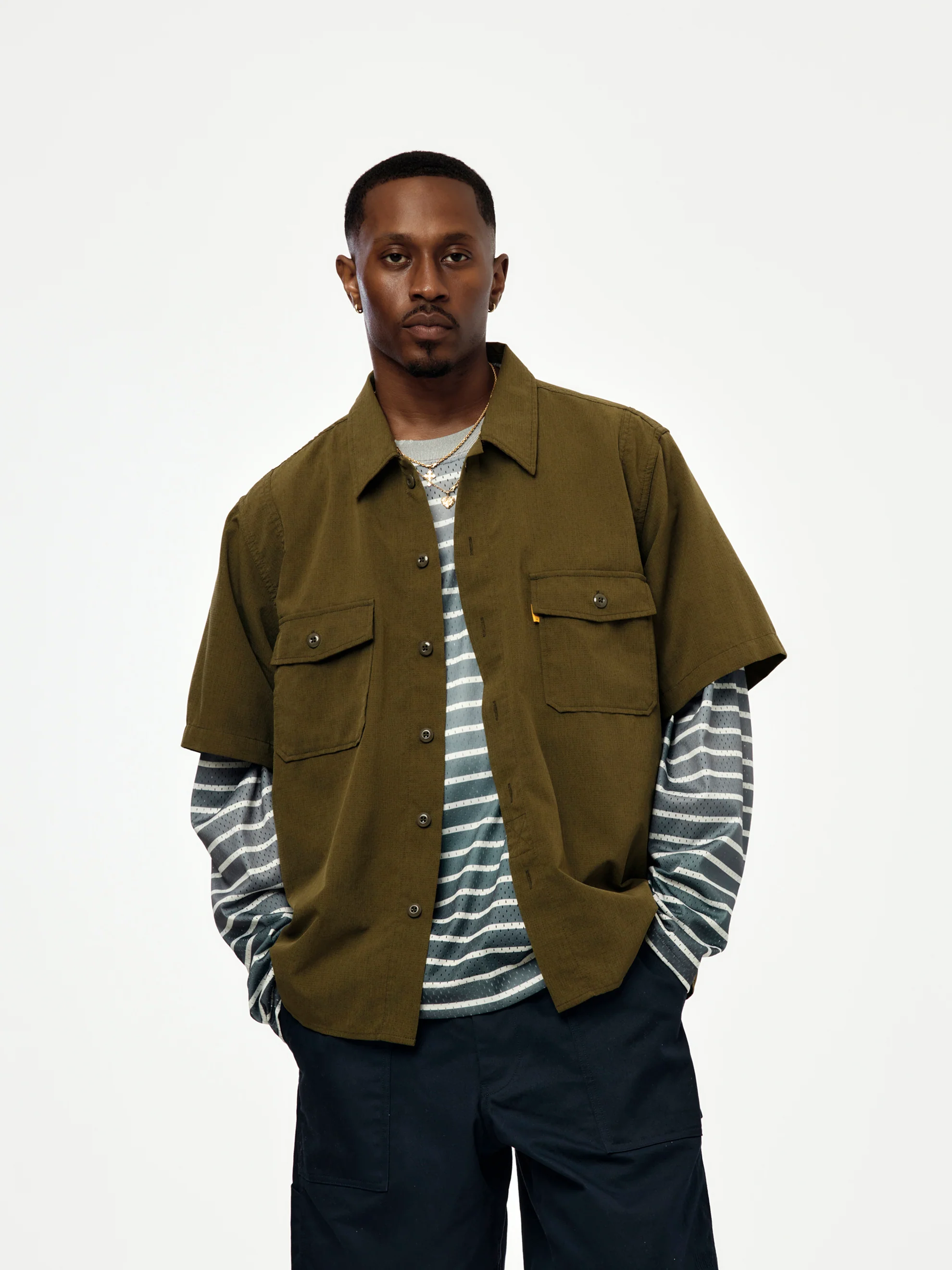 SUNSET SHIRT (OLIVE)