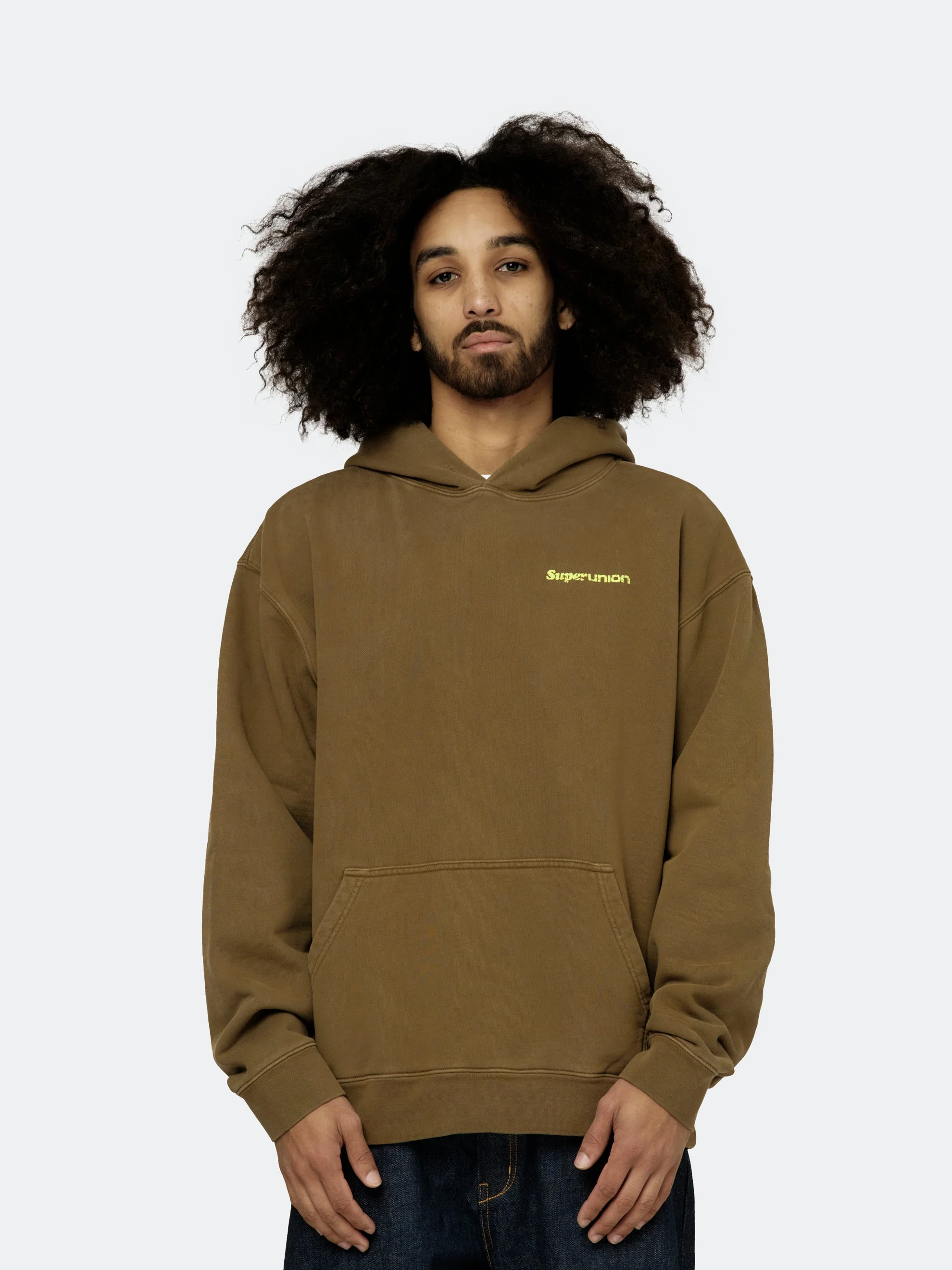 SuperUnion US Hoodie (Brown) - Image 3