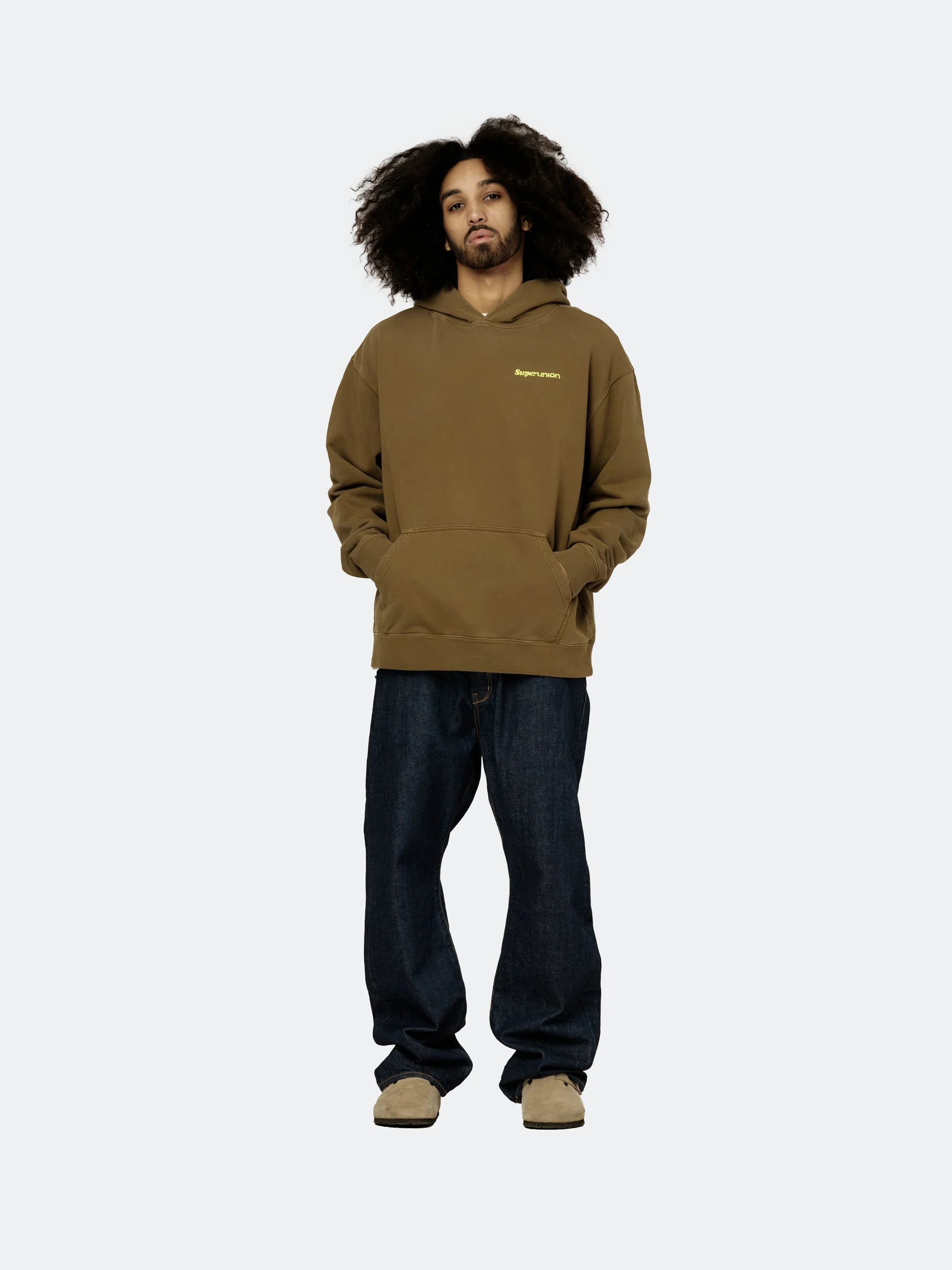 SuperUnion US Hoodie (Brown) - Image 5