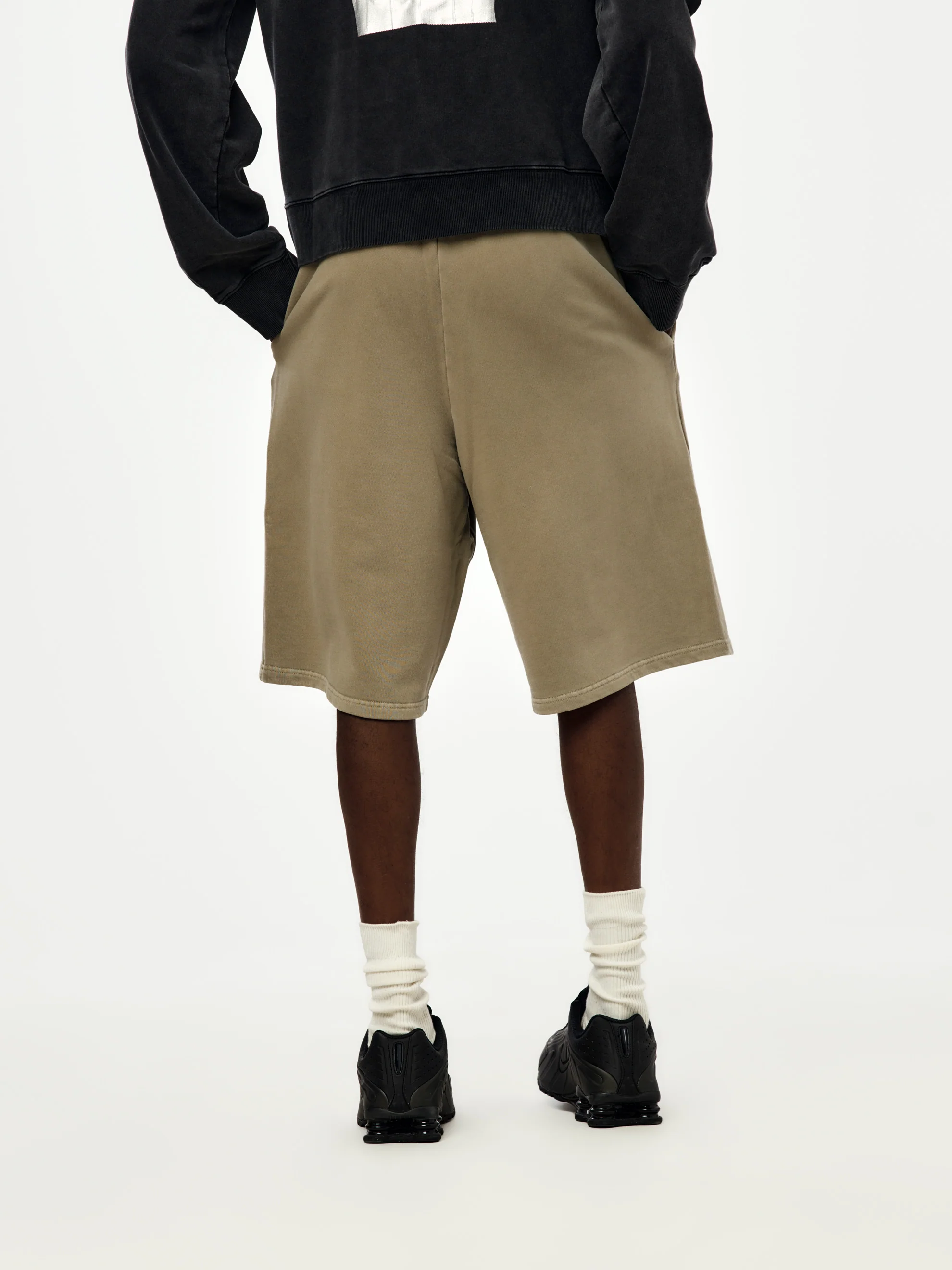 SWEAT SHORT (GREEN SAGE) - Image 3