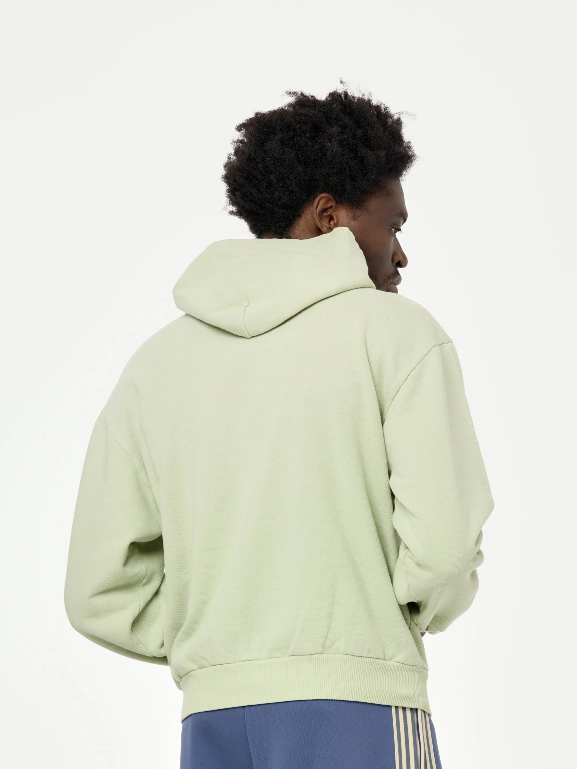 SWT Knit Hoodie (SPEAKEASY KAPITAL) (Mint) - Image 3