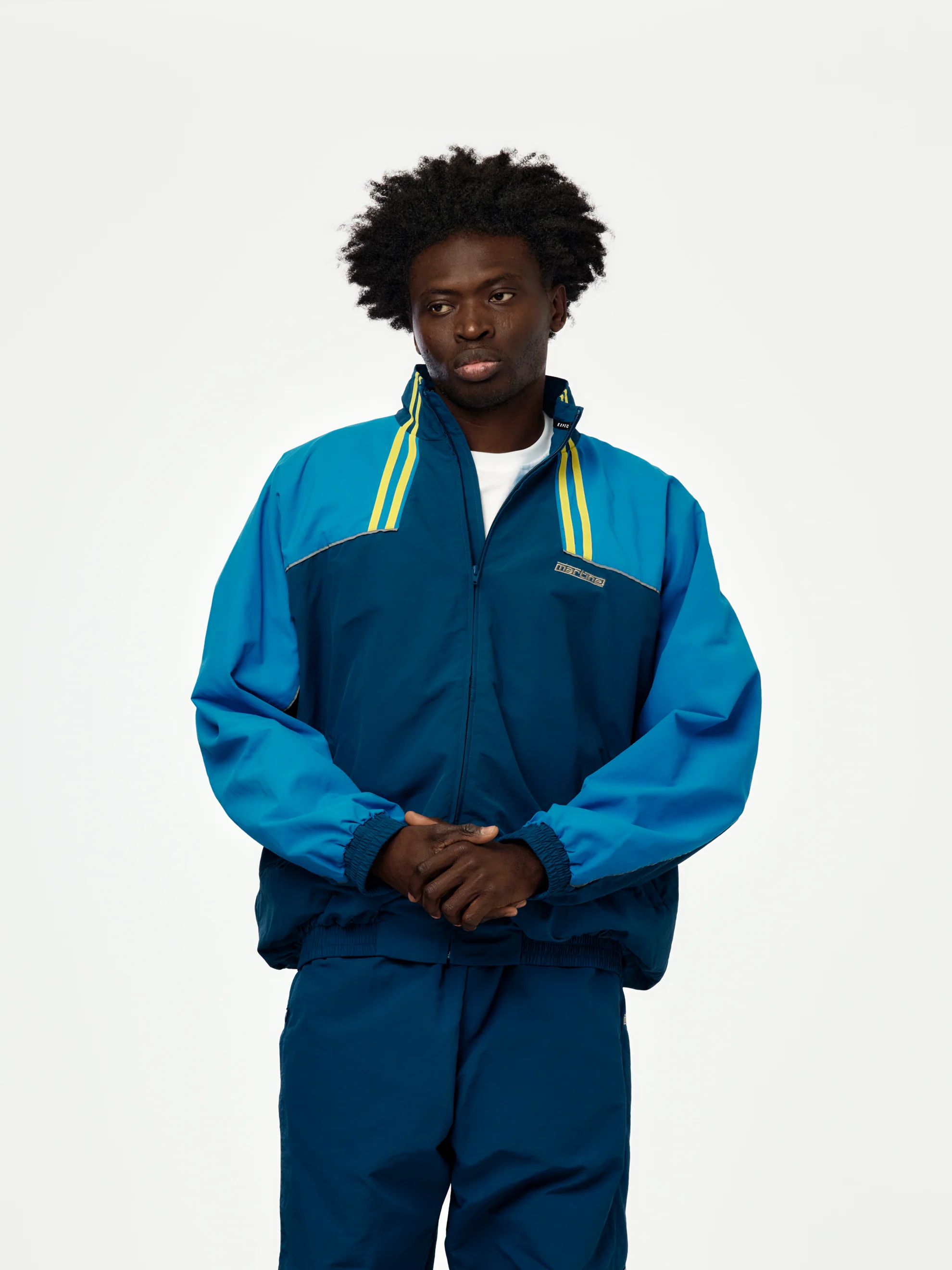 T-LINING TRACK JACKET (BLUE NAVY)