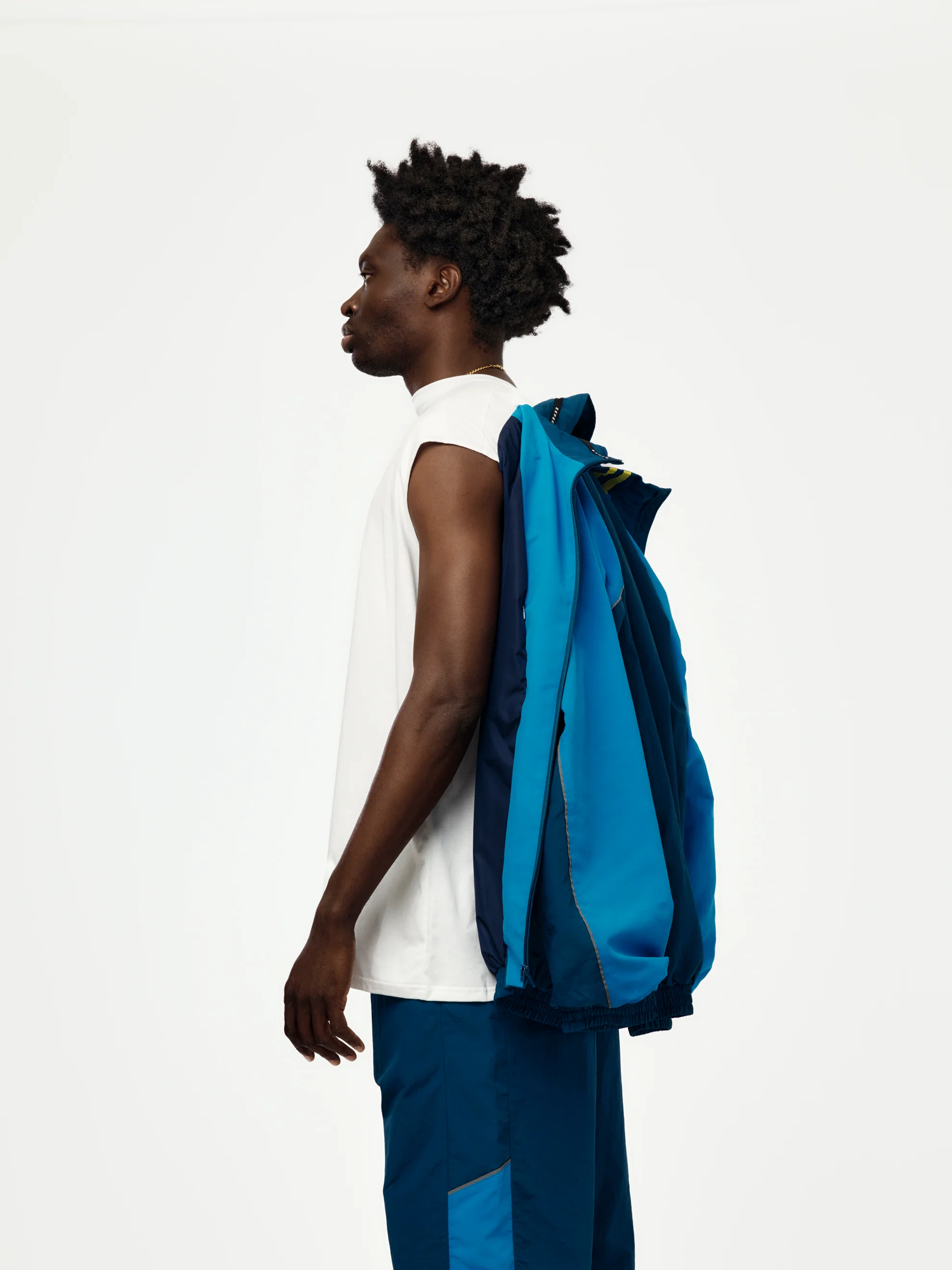 T-LINING TRACK JACKET (BLUE NAVY) - Image 6