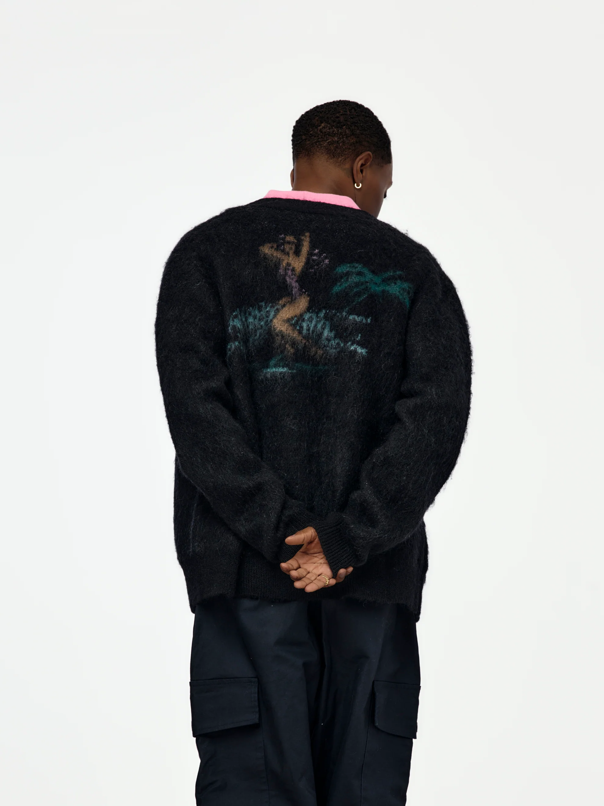 The Amanda Cardigan (Black) - Image 3