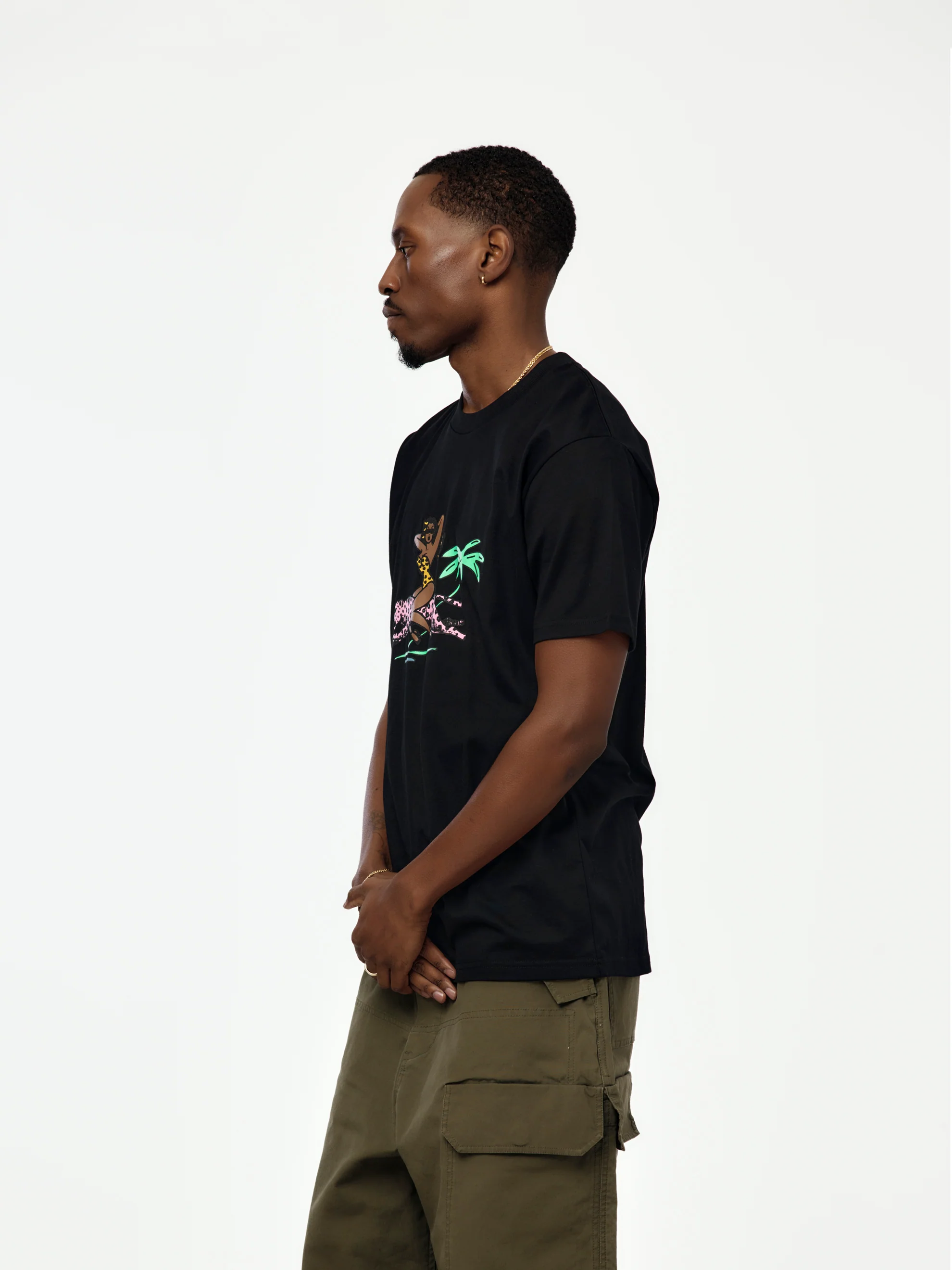 The Amanda T-Shirt (Black) - Image 2