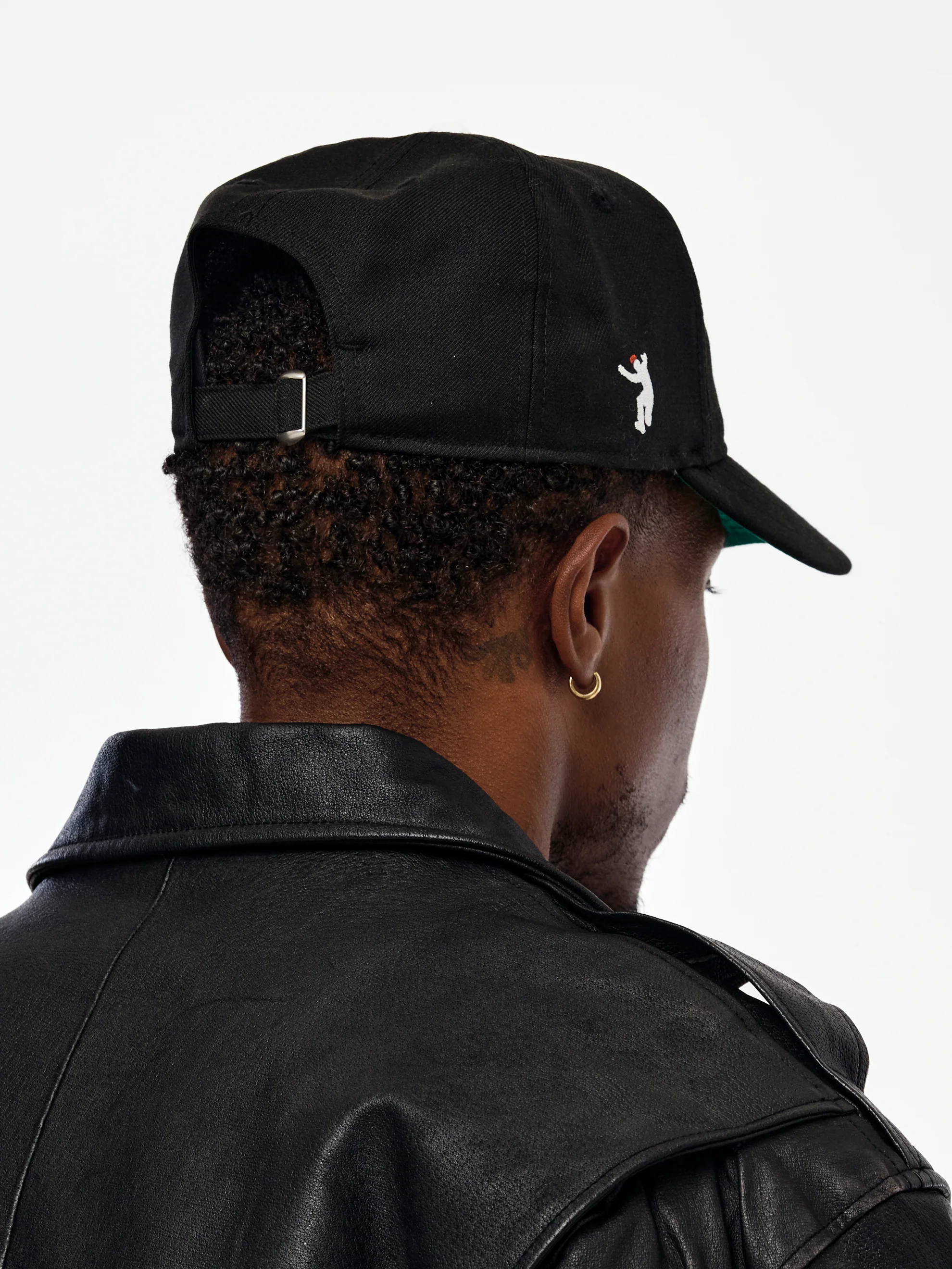 Tilted Cap (Black) - Image 3