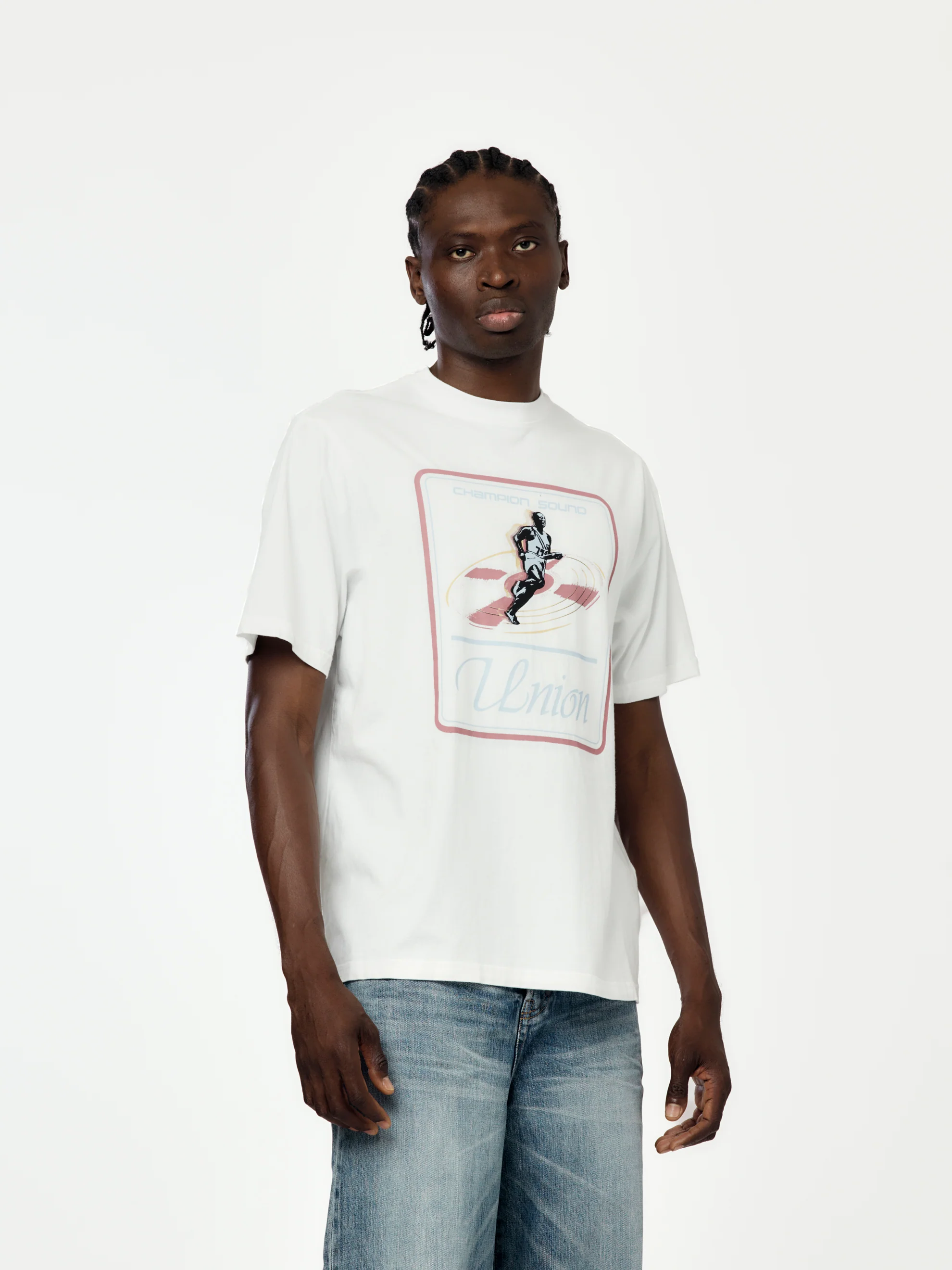 Track Tee (Cream) - Image 2