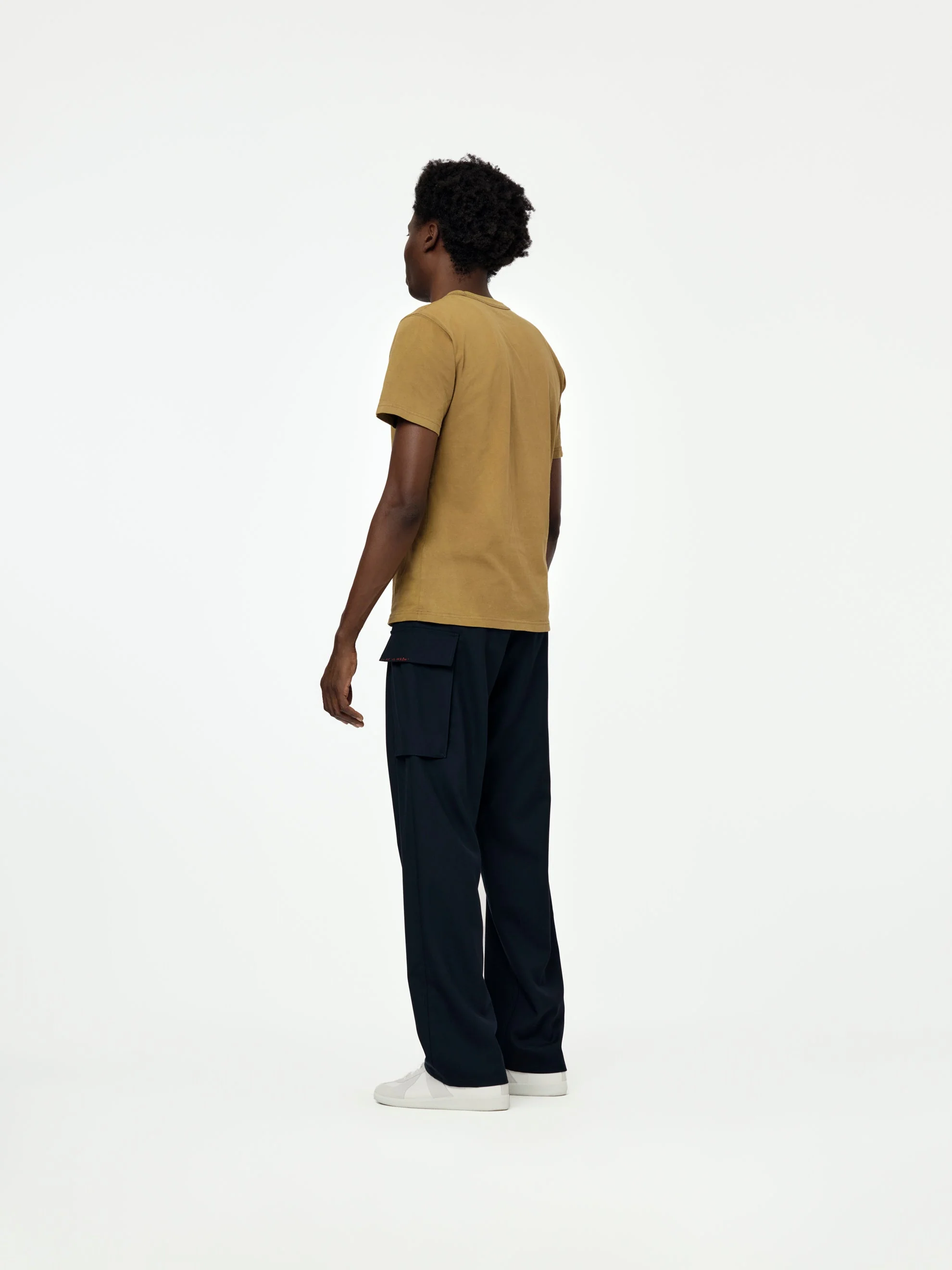 Tropical Wool Straight Leg Pants (Blublack) - Image 5