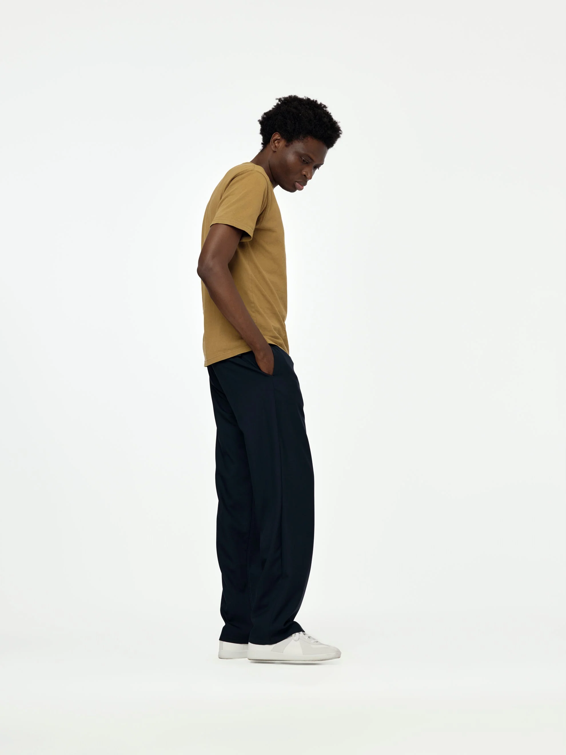 Tropical Wool Straight Leg Pants (Blublack) - Image 6