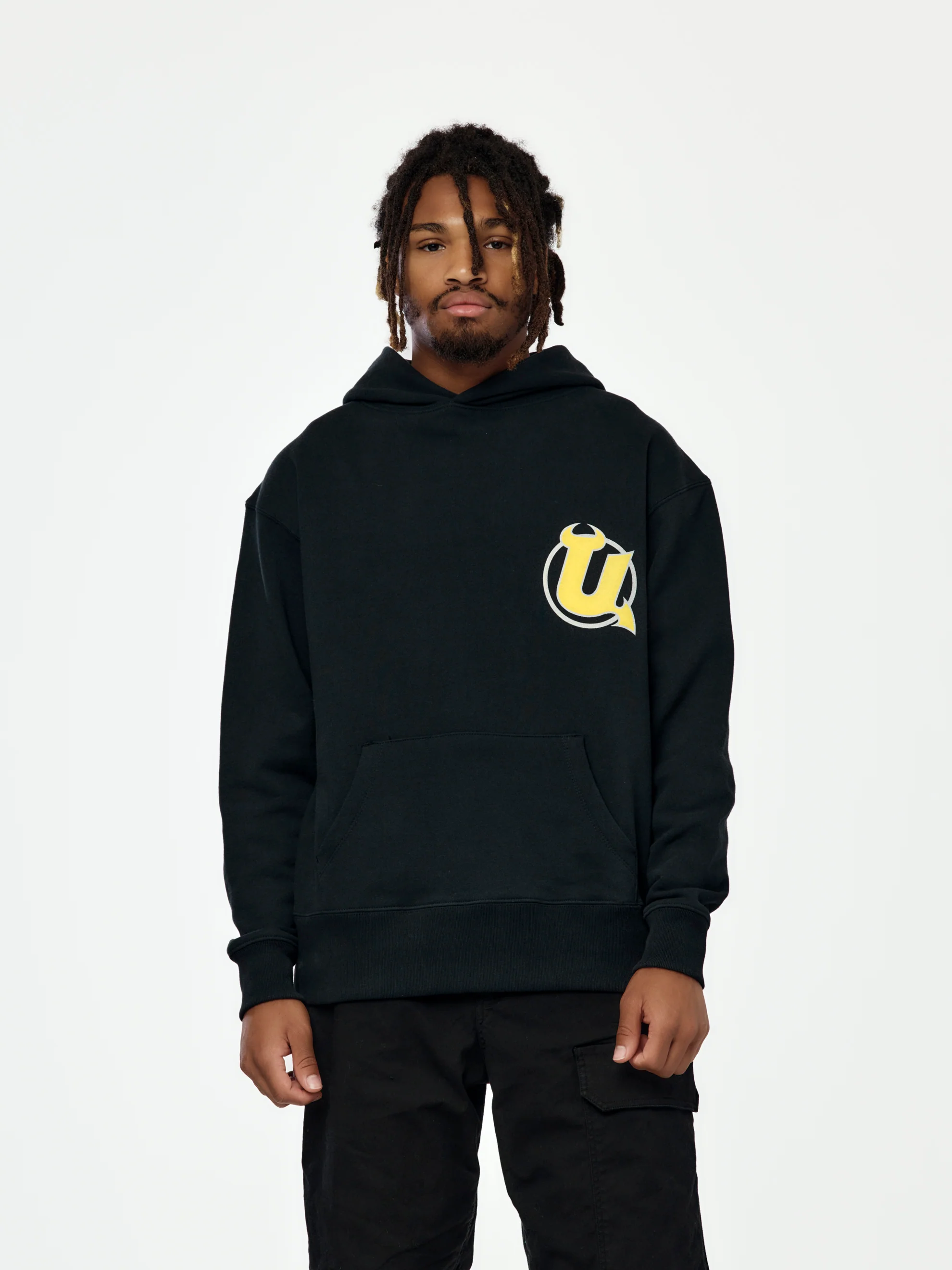 U Jersey Hood (True Black) - Image 3