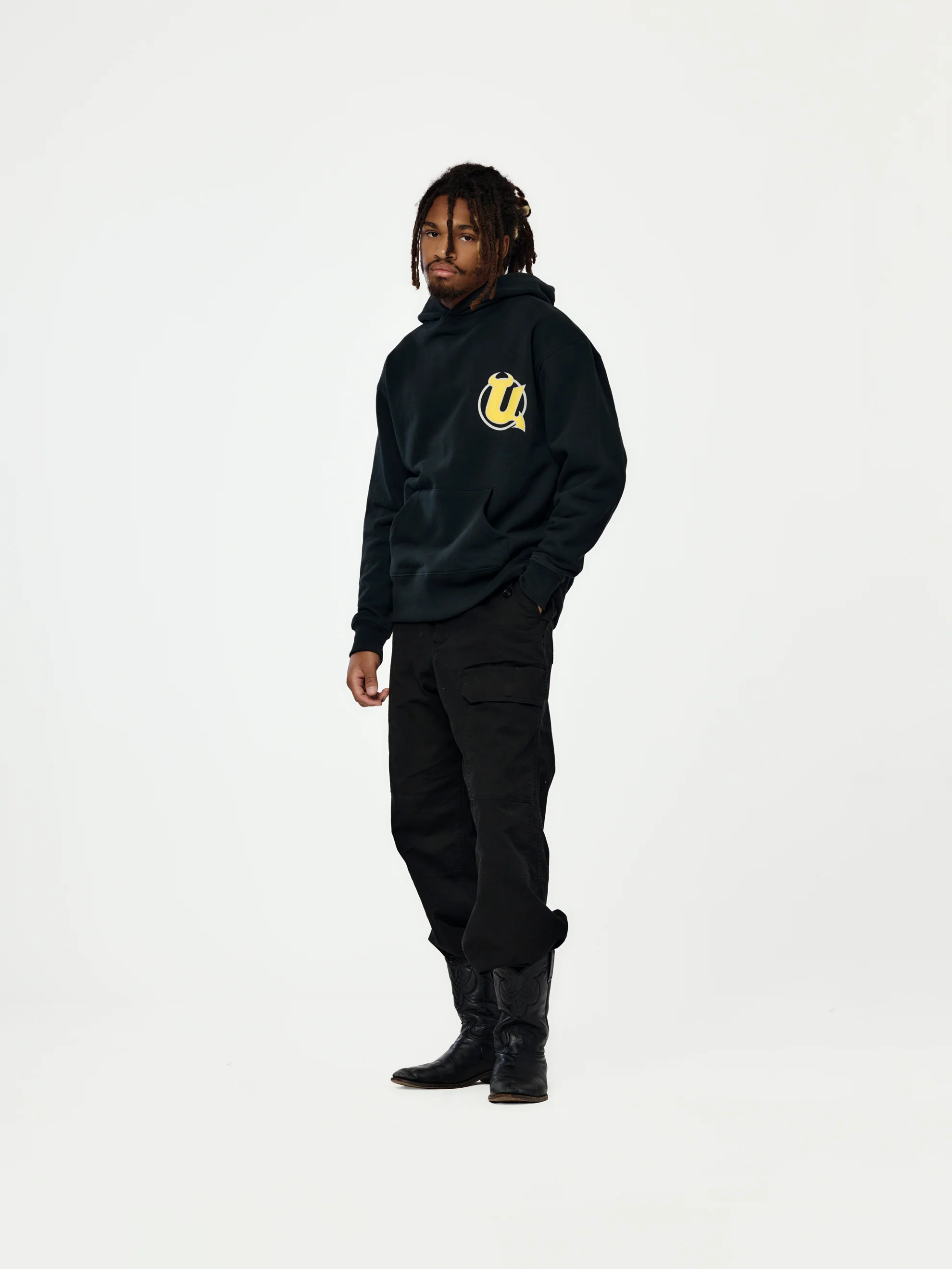 U Jersey Hood (True Black) - Image 5