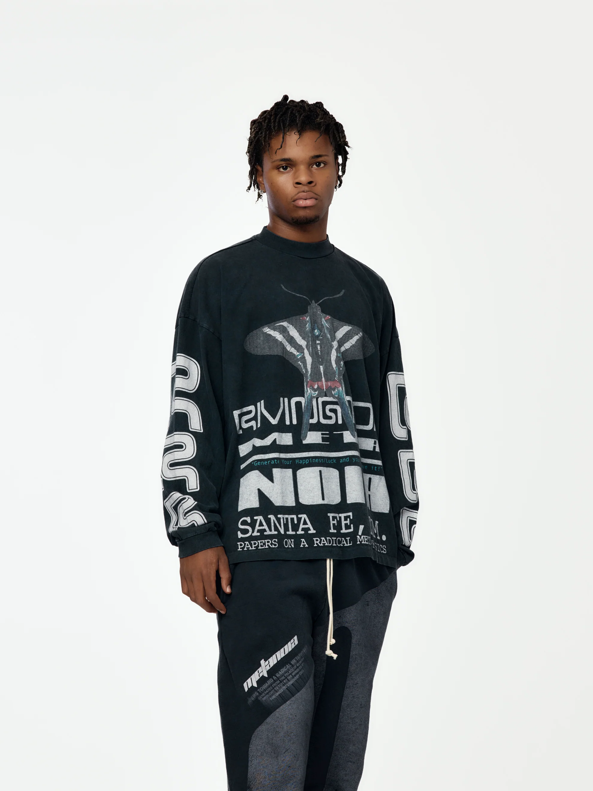Ultra Metamoth Vintage LS Tee (Vintage Black)