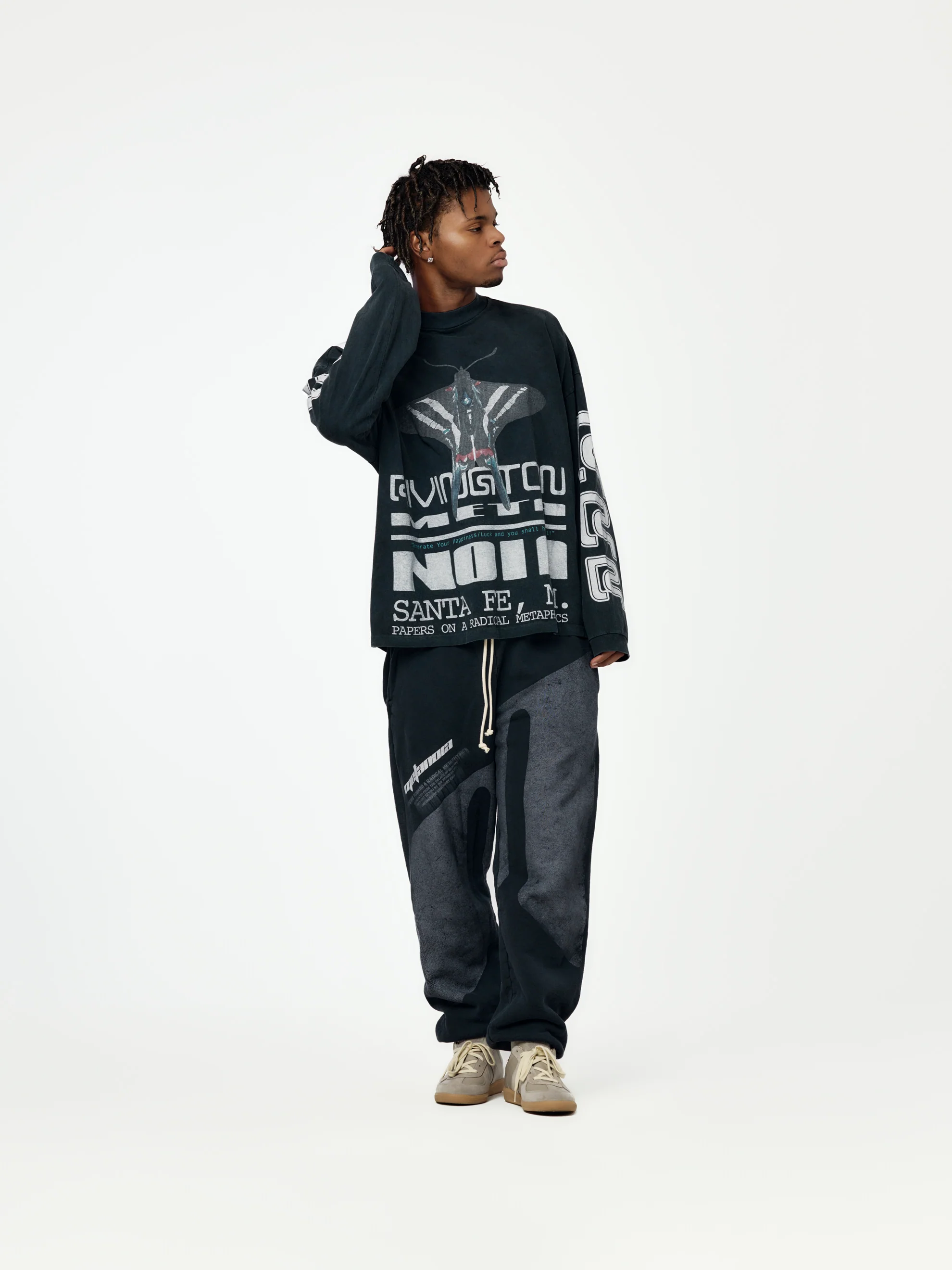 Ultra Metamoth Vintage LS Tee (Vintage Black) - Image 4