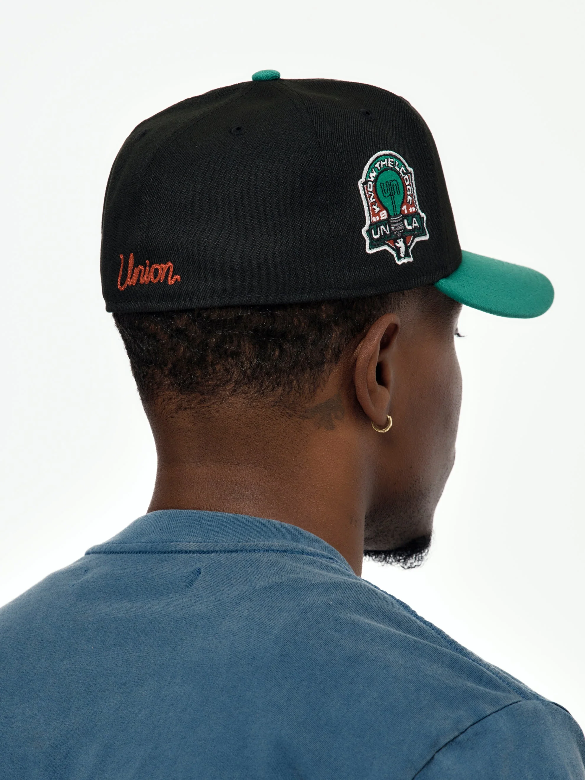 New Era x Union Dodgers Cap (Black) - Image 3