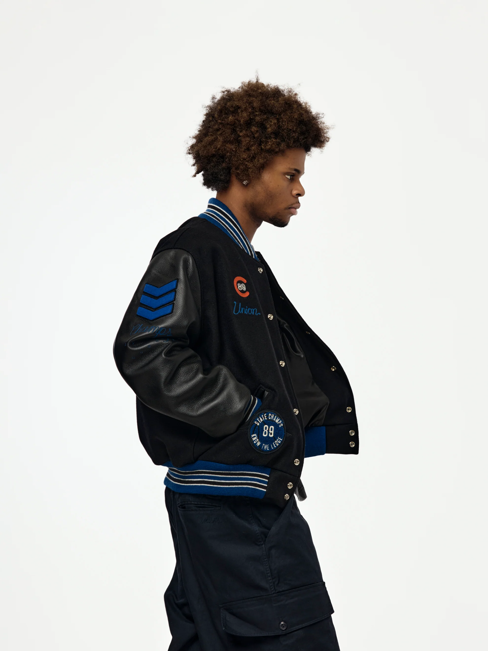 Union Varsity Jacket '26 (Black) - Image 4