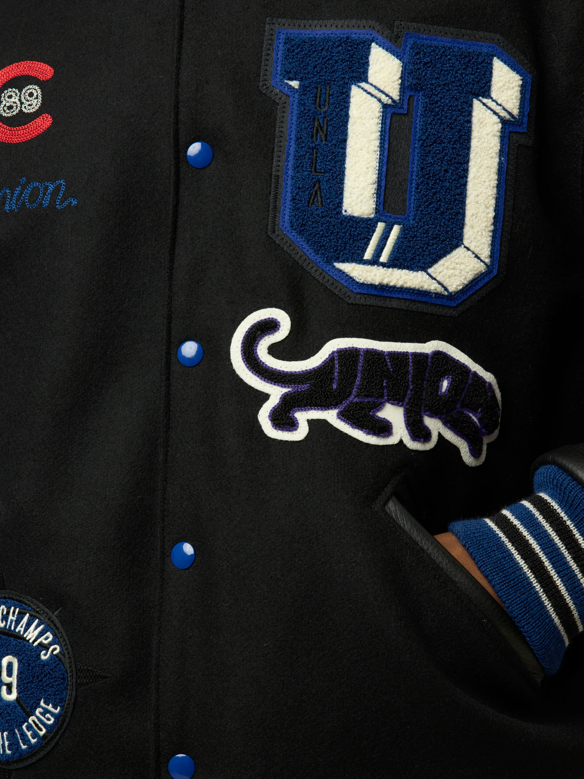 Union Varsity Jacket '26 (Black) - Image 7