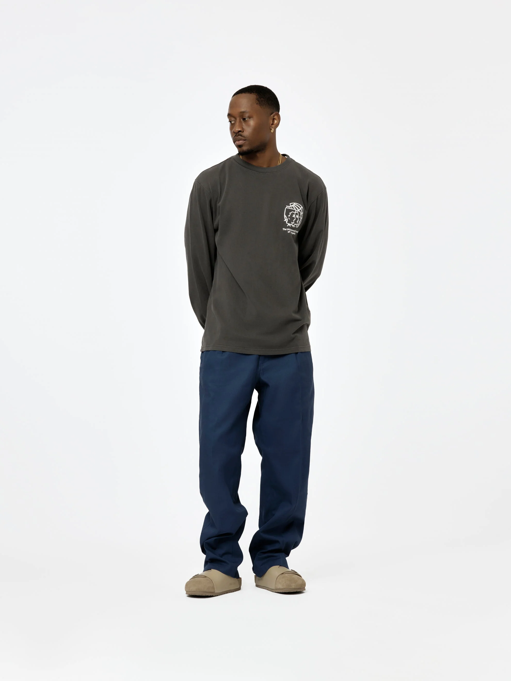Underground Long sleeve (Vintage Black) - Image 4