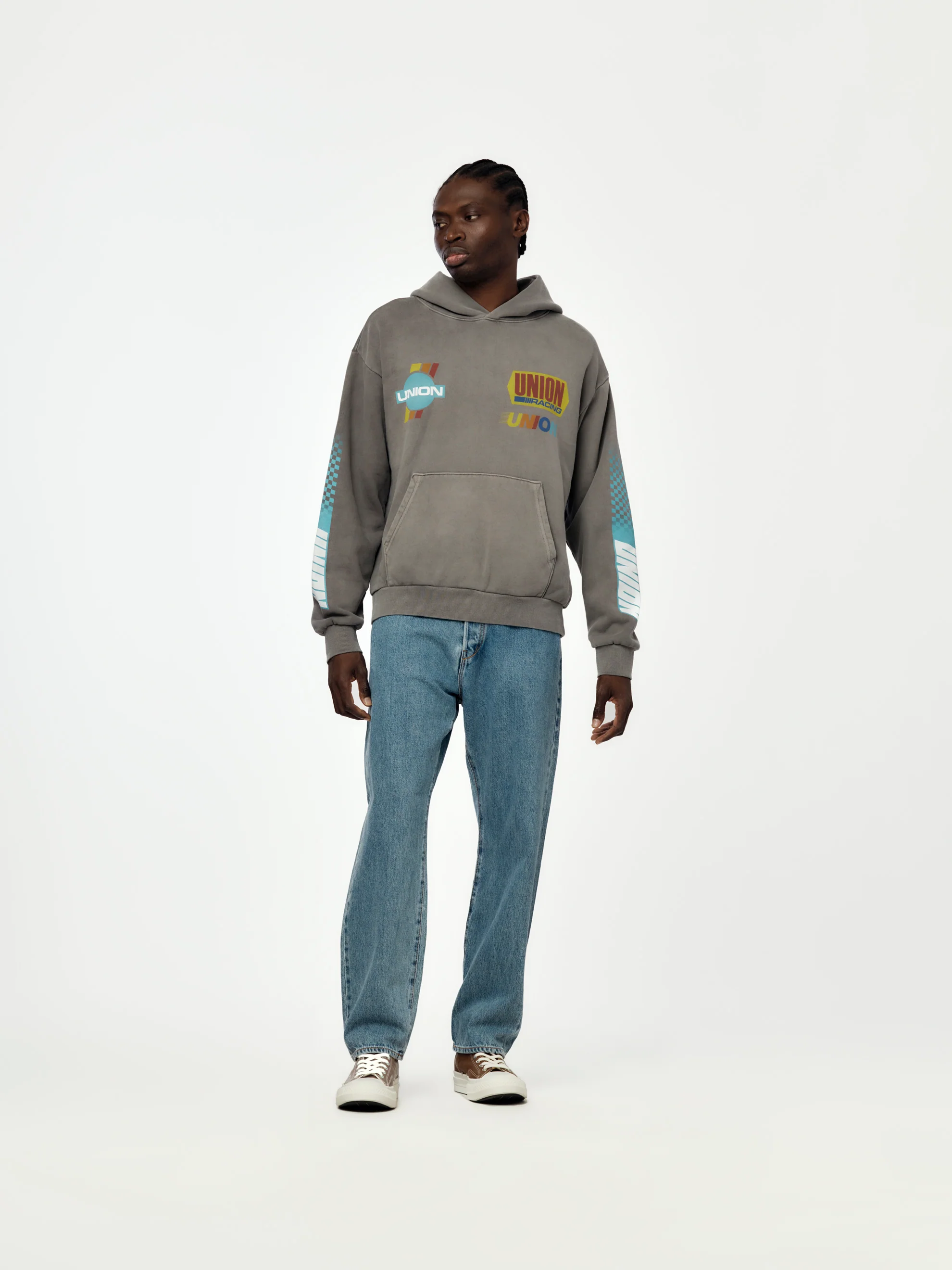 Union x Gran Turismo Hoodie (Vintage Black) - Image 4