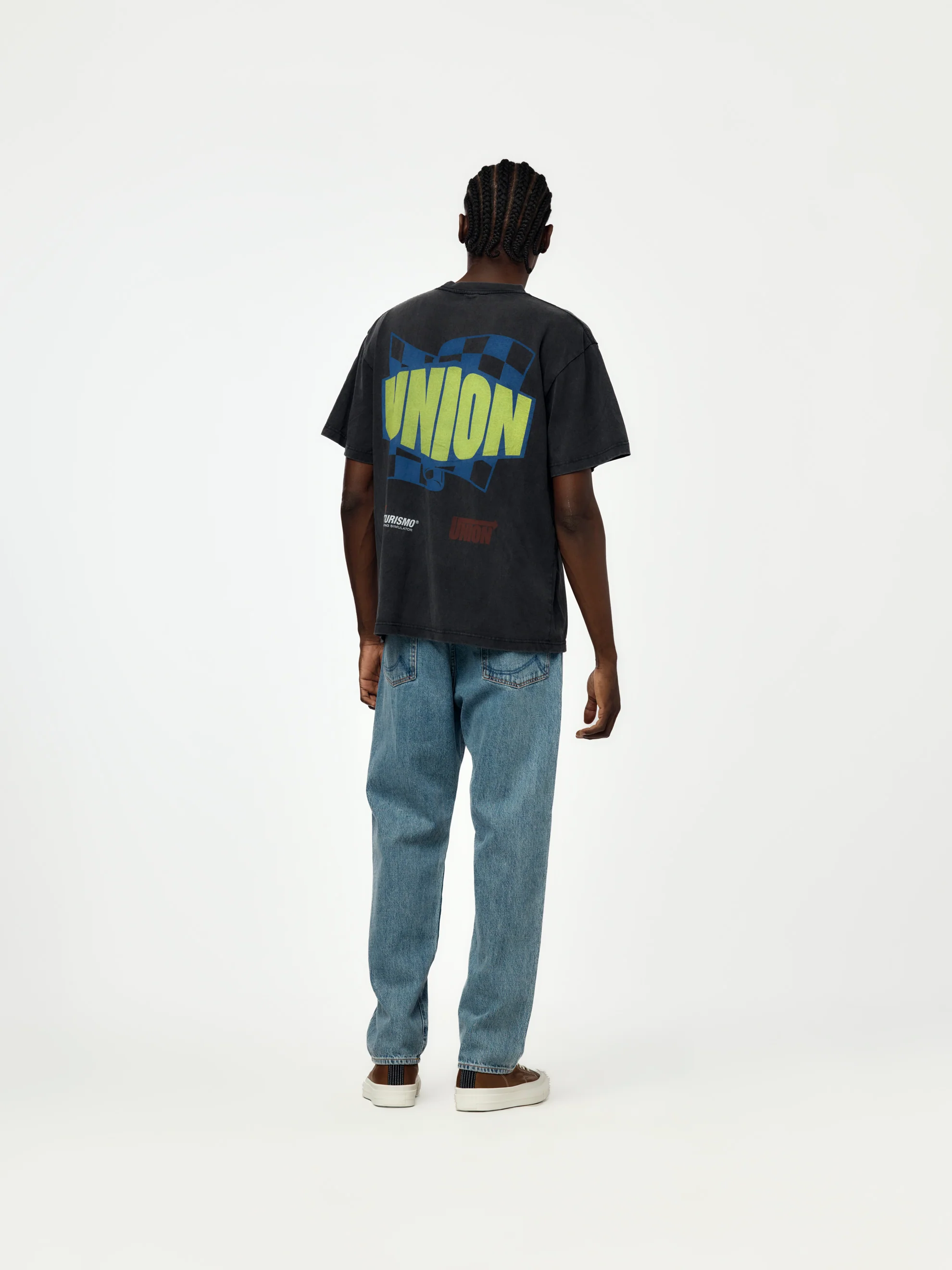 Union x Gran Turismo T-Shirt (Vintage Black) - Image 4