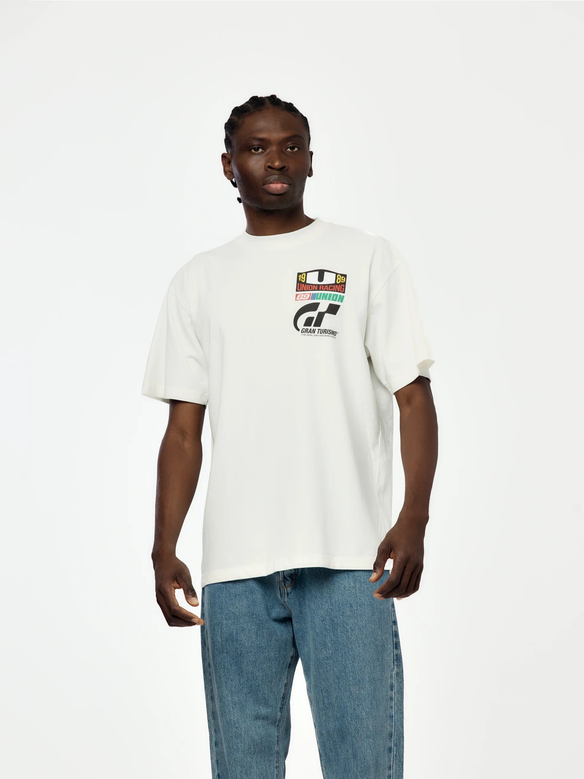 Union x Gran Turismo T-Shirt (Vintage White) - Image 3