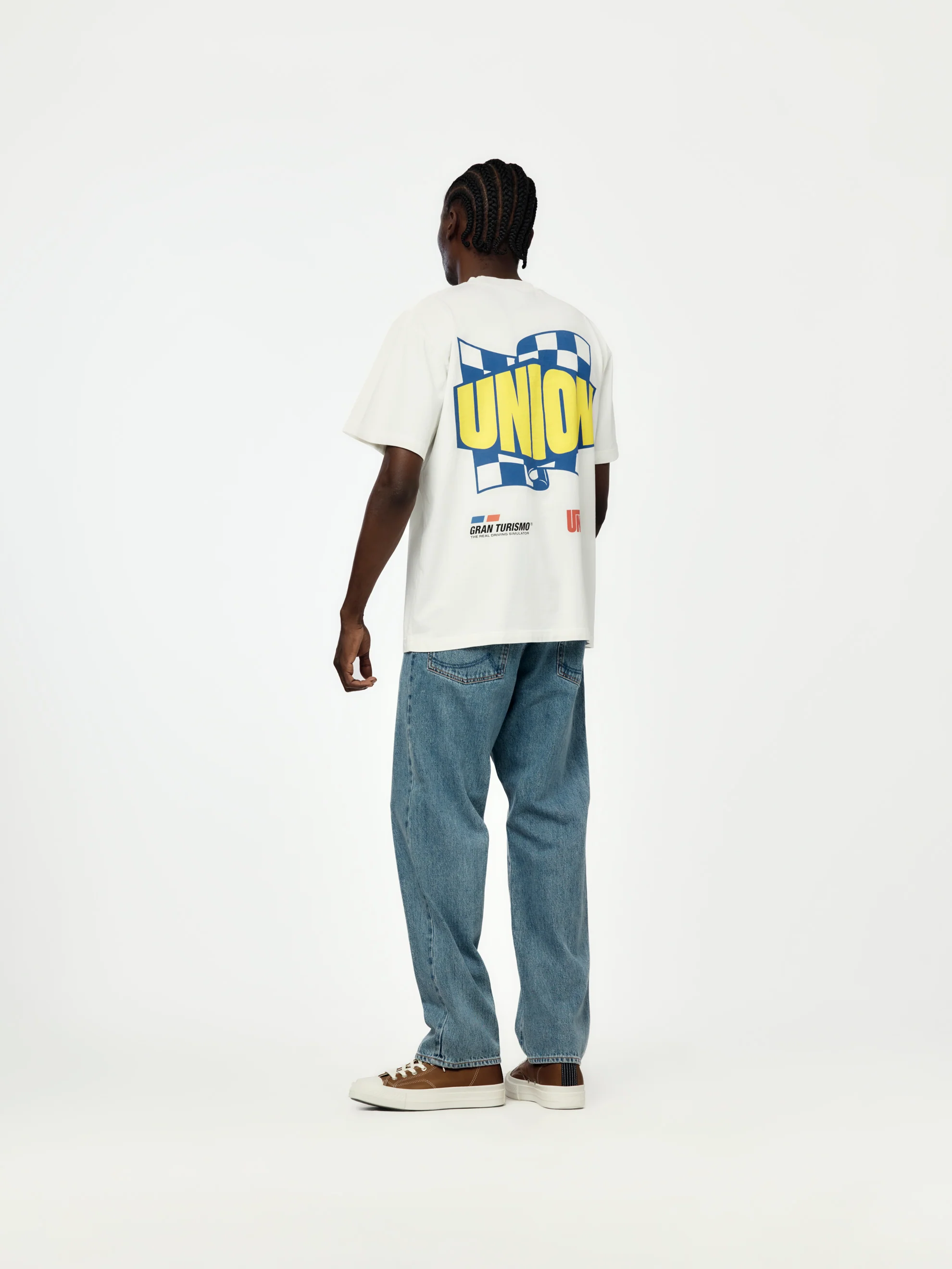 Union x Gran Turismo T-Shirt (Vintage White) - Image 4
