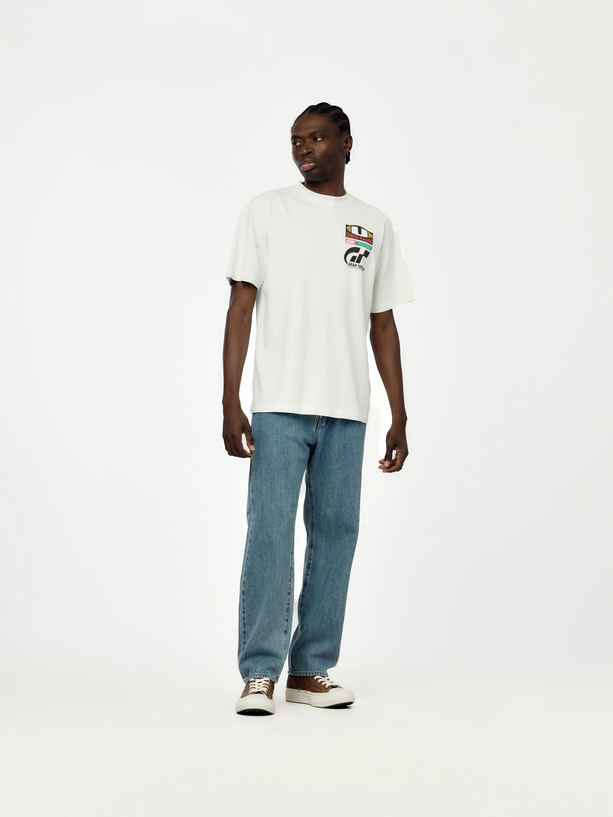 Union x Gran Turismo T-Shirt (Vintage White) - Image 5