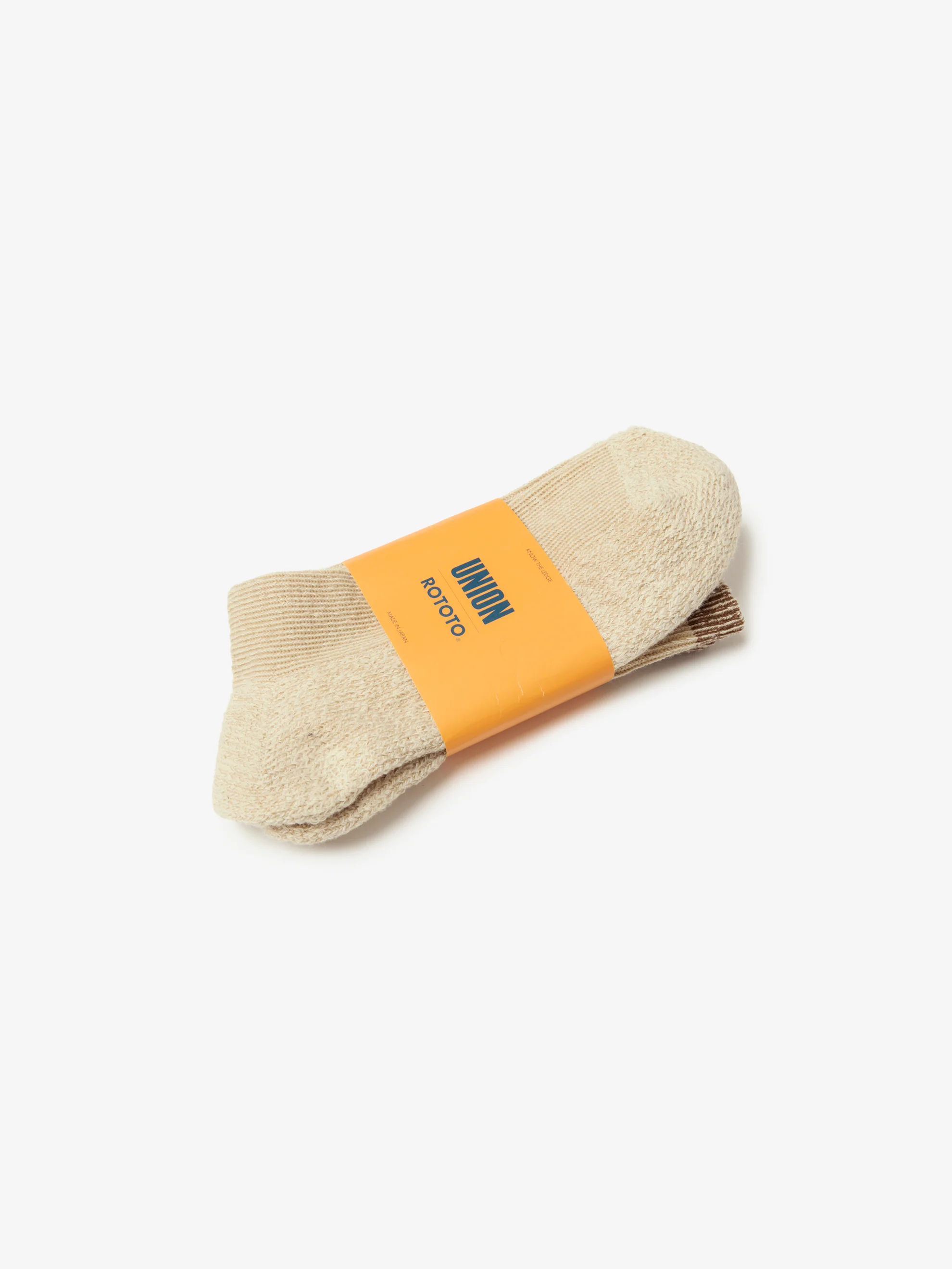 UNION x ROTOTO Framework Socks (Almond) - Image 4