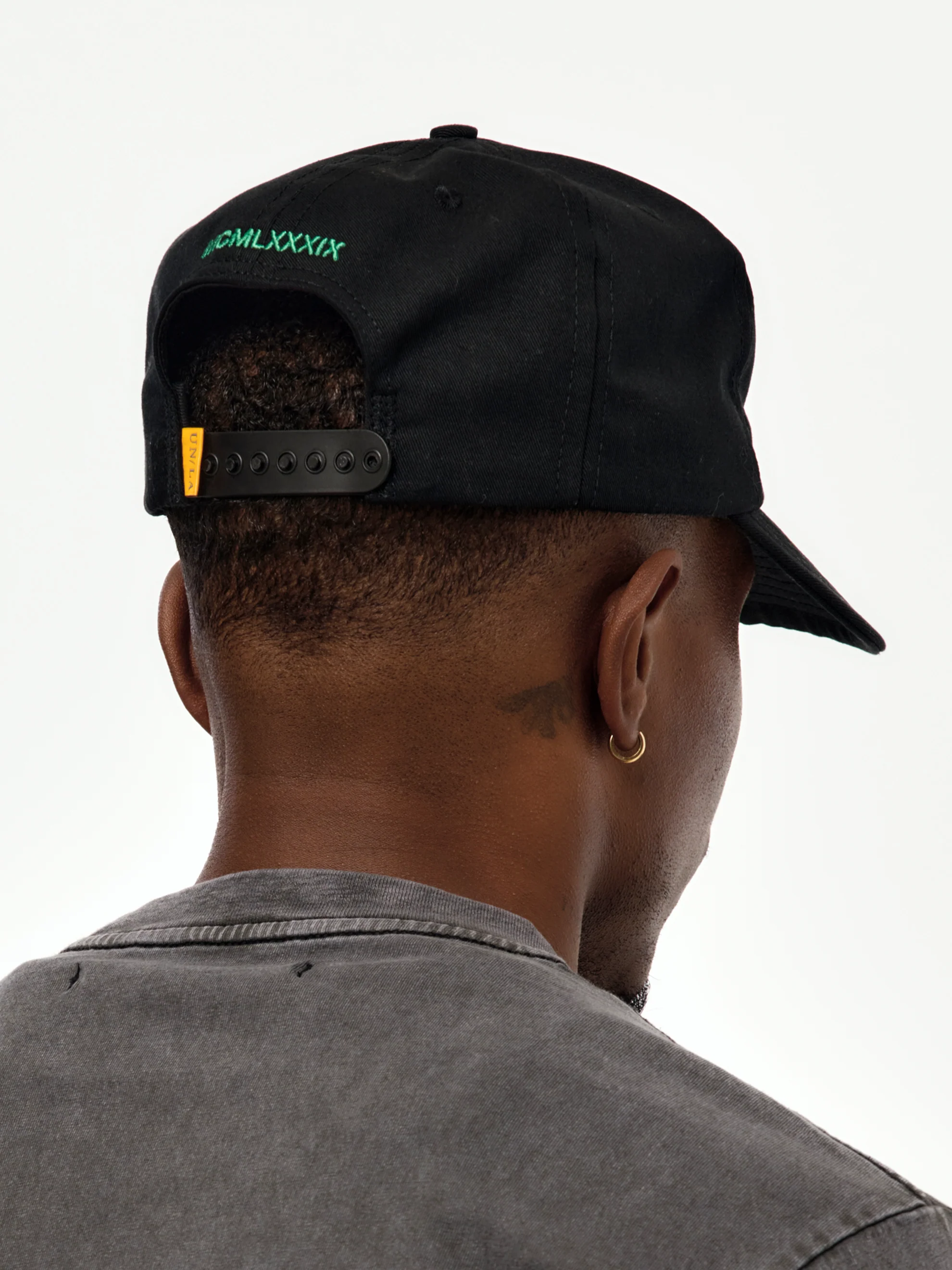 UNLA LAUREL CAP (BLACK) - Image 3