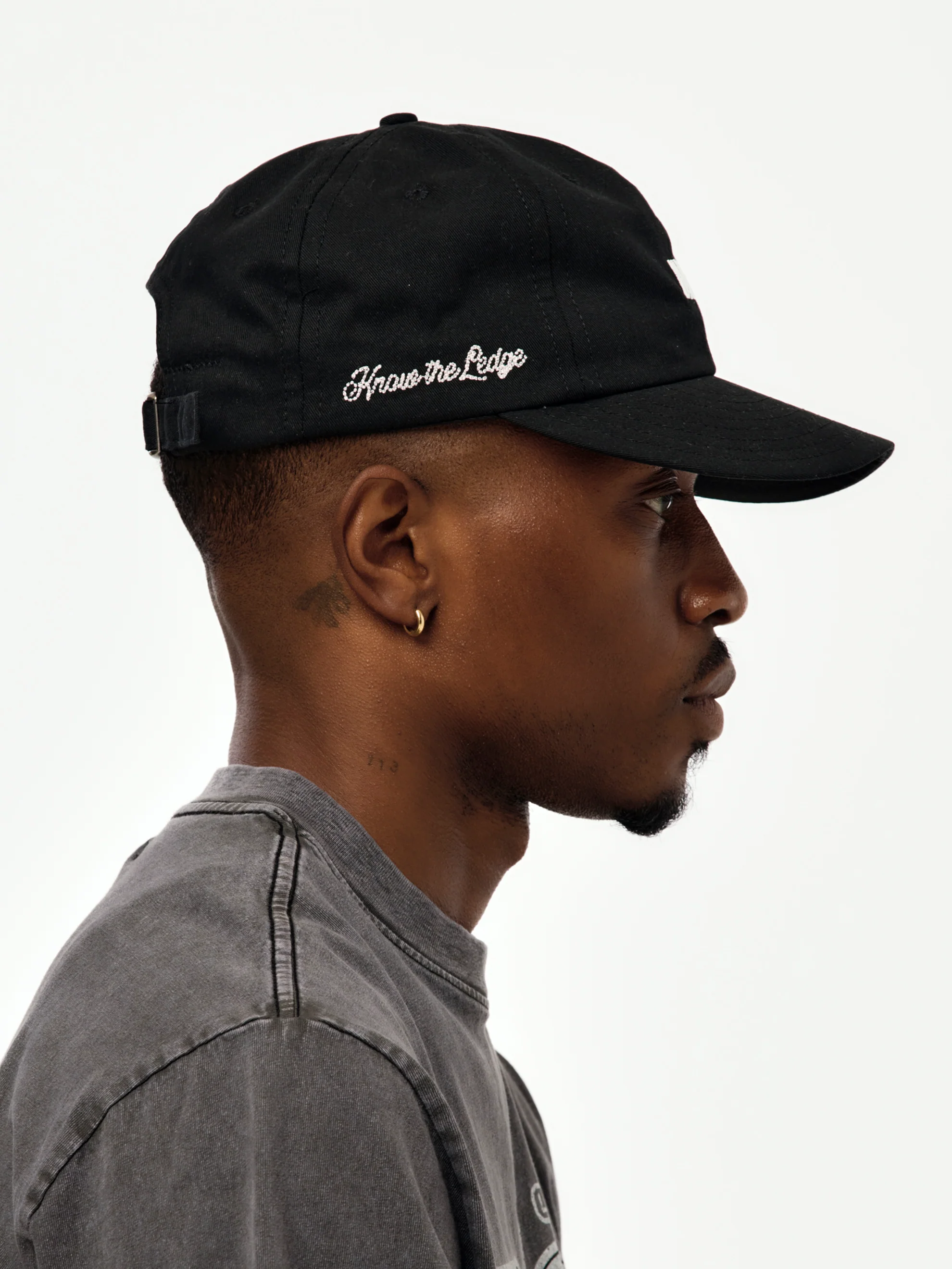UNLA LEDGE CAP (BLACK) - Image 3